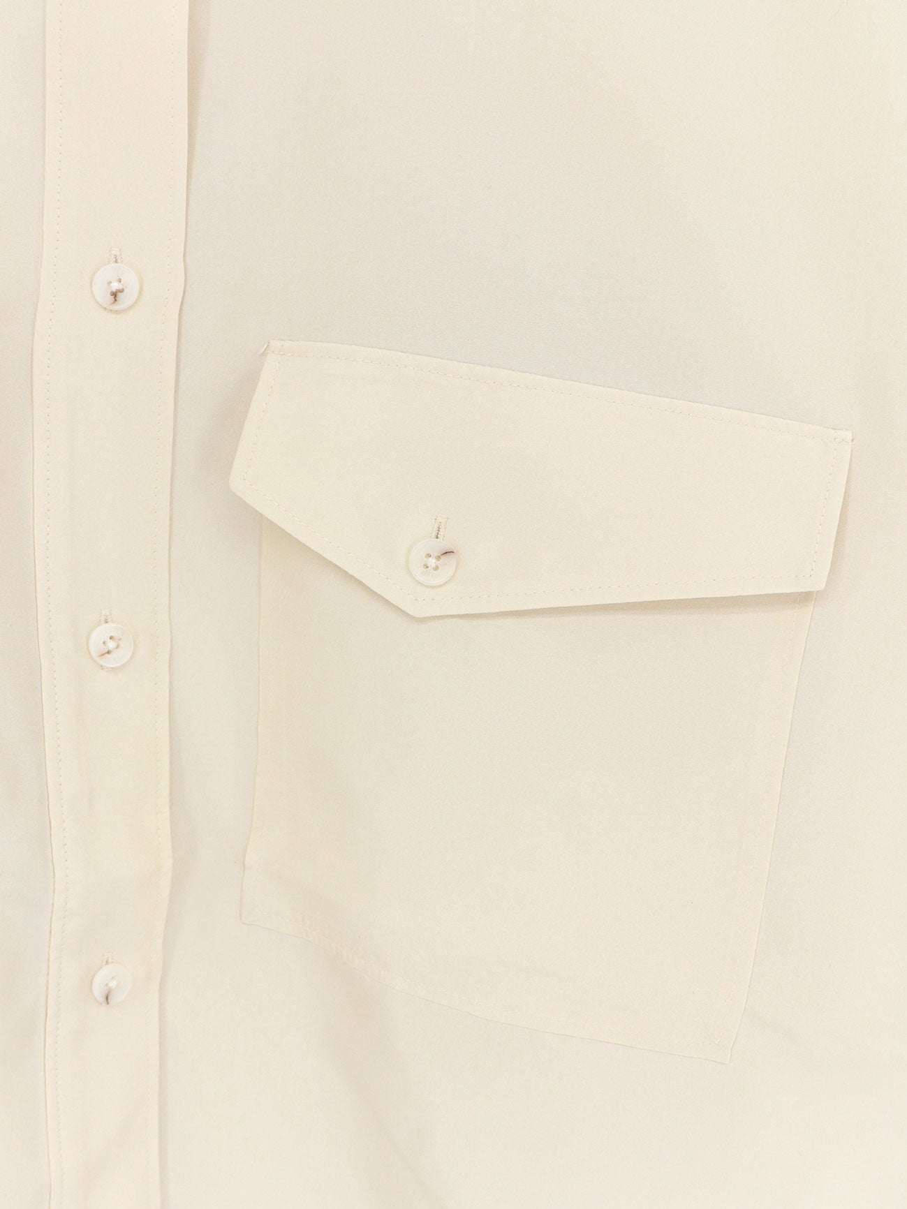 Camicia Cropped in seta