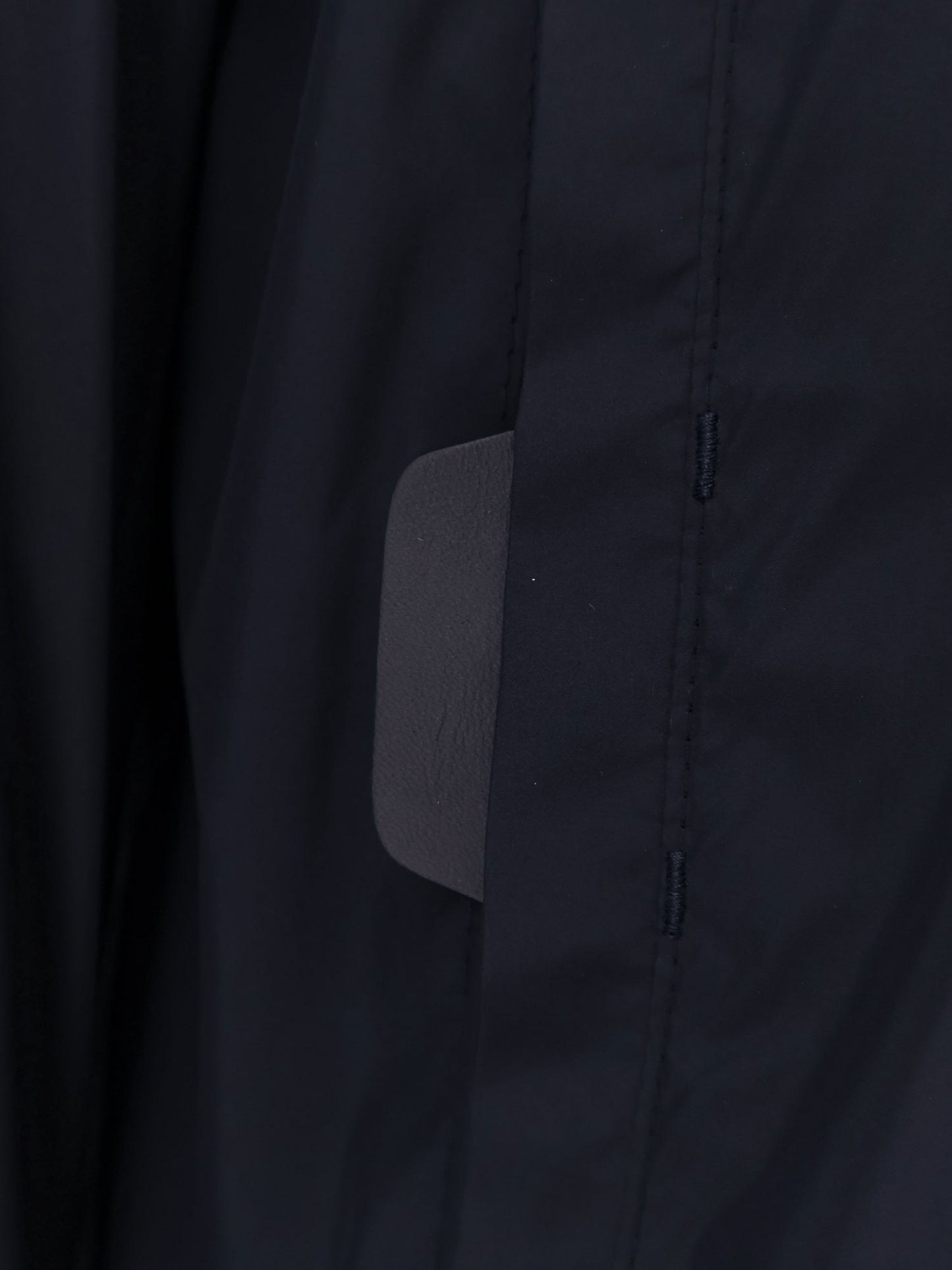 Reversible nylon jacket