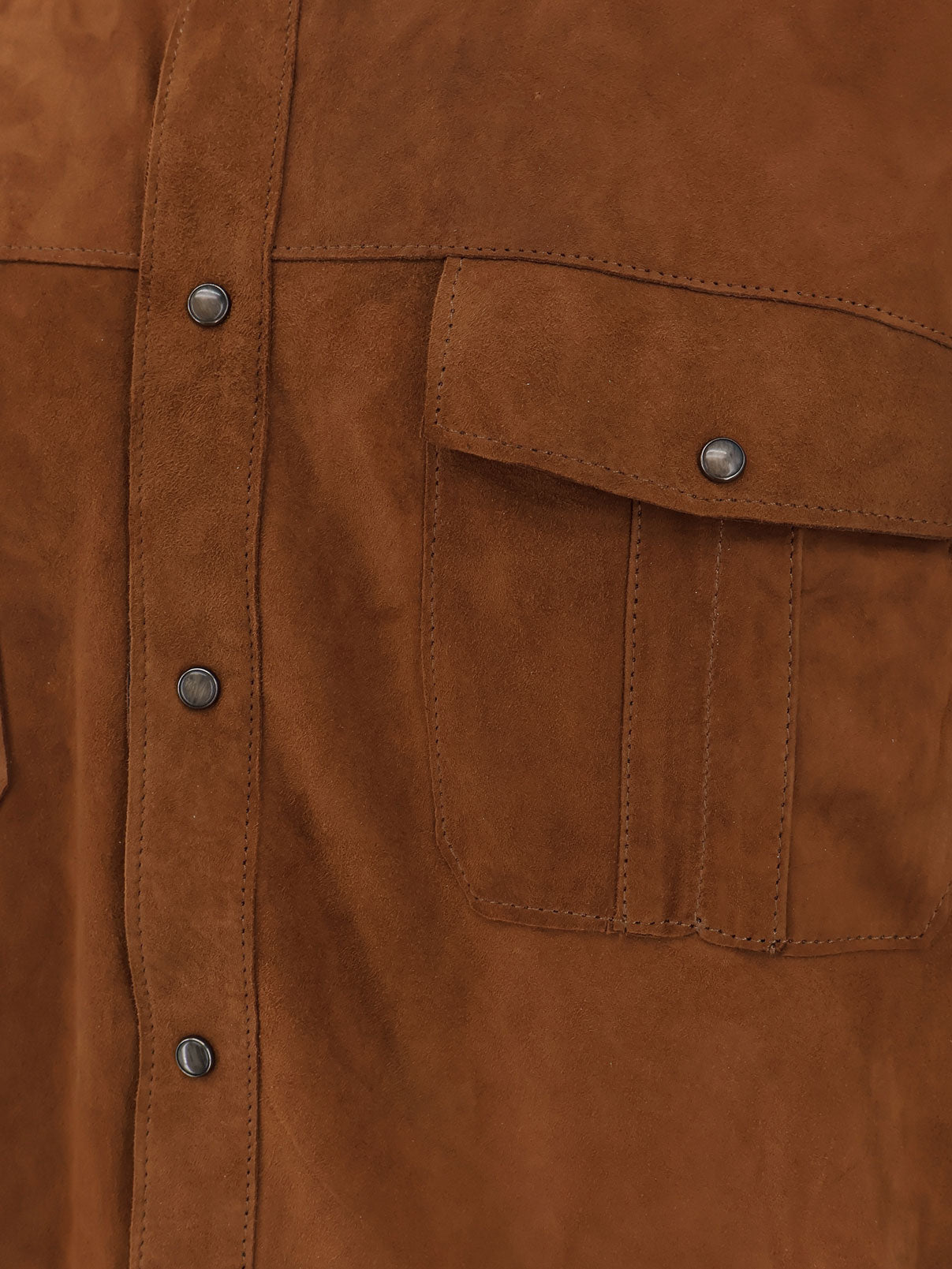Suede shirt