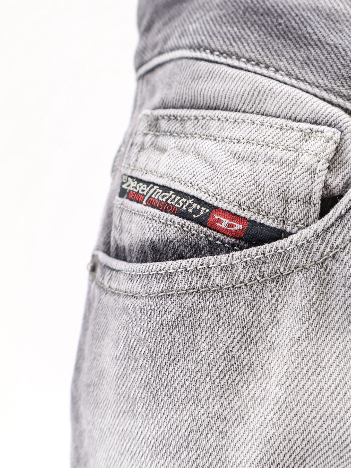 D-Sent grey denim jeans