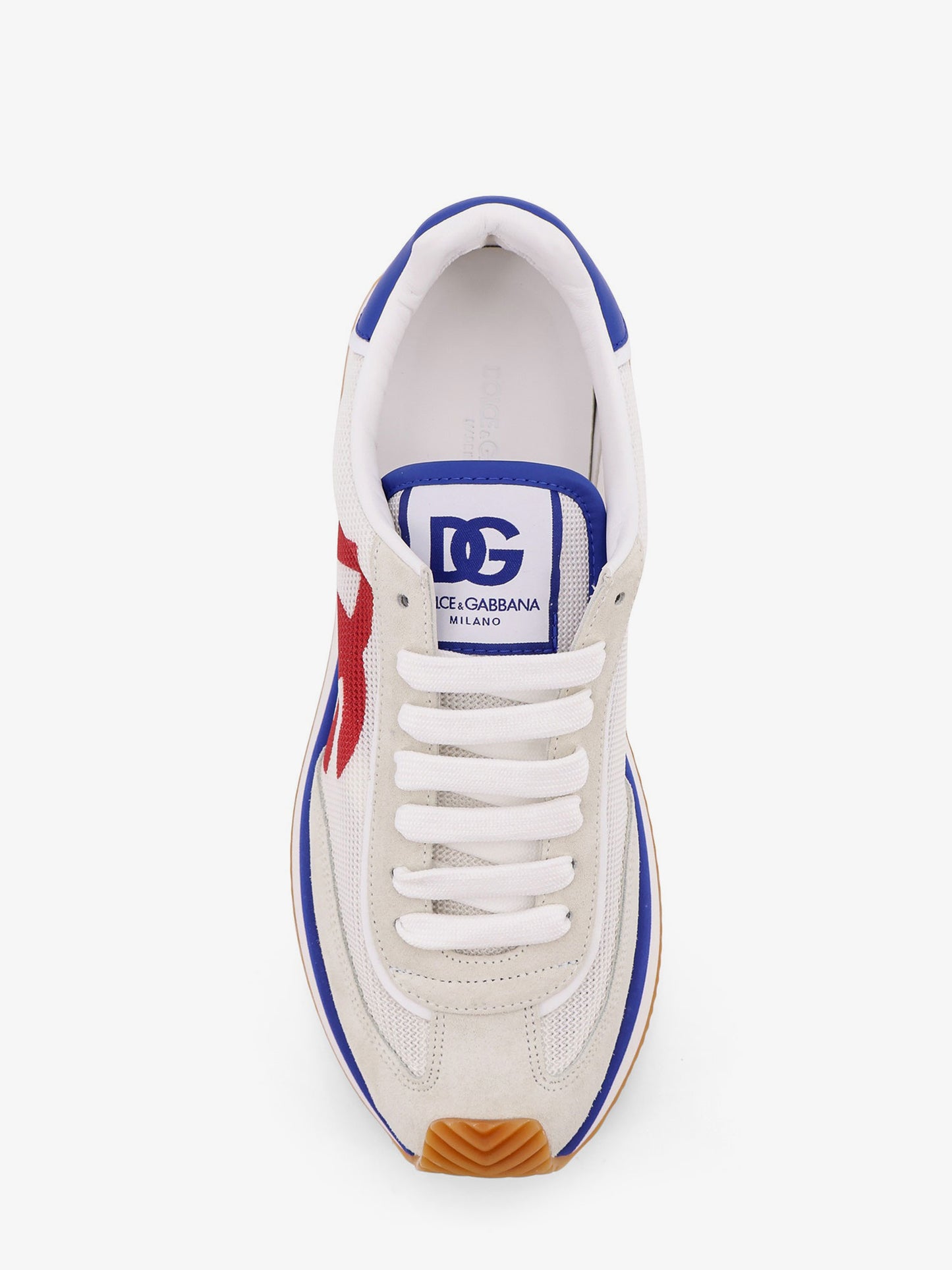 Sneakers in pelle con logo DG