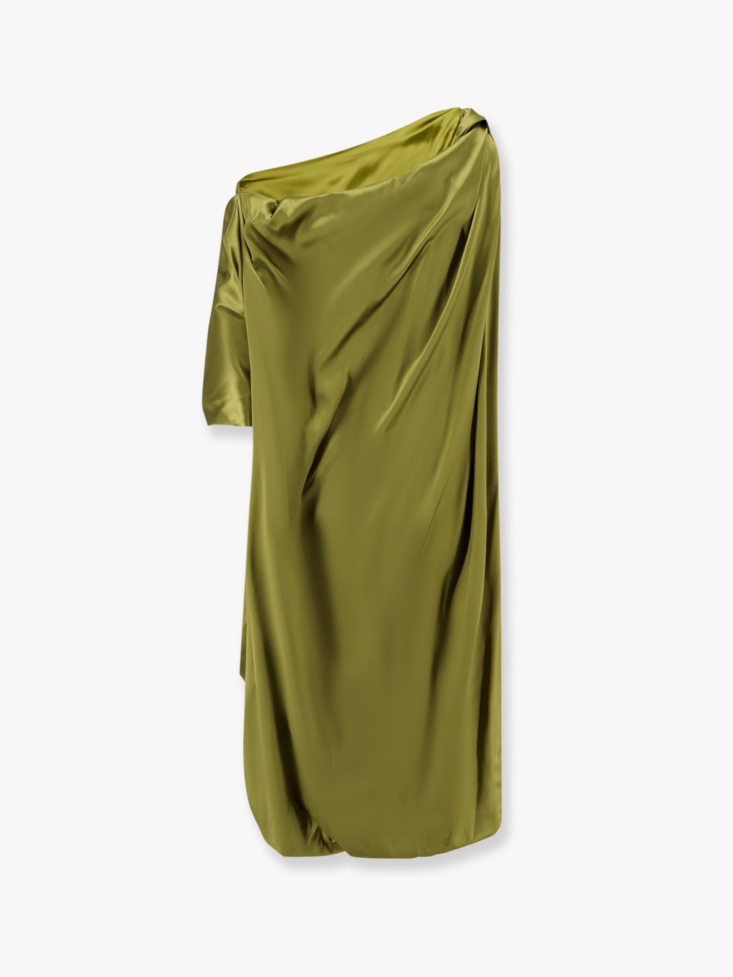 Dalant silk dress with lateral knot