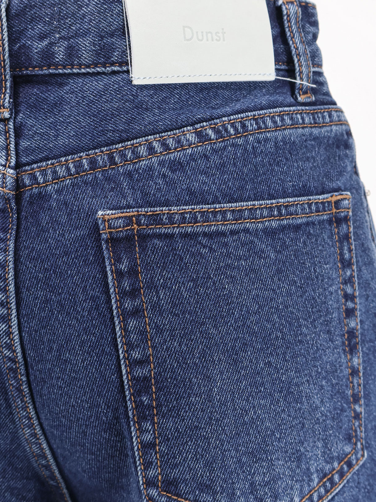 Blue denim jeans