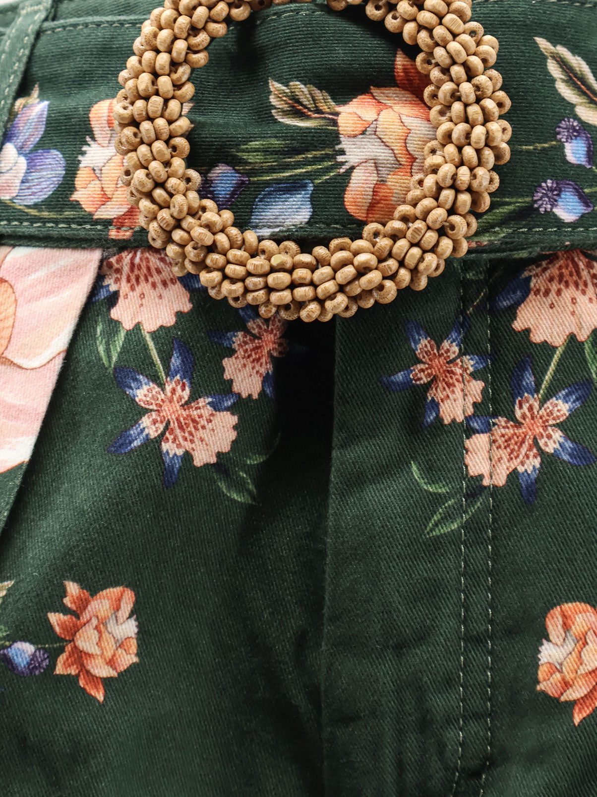 Shorts Berry Garden in cotone con stampa floreale