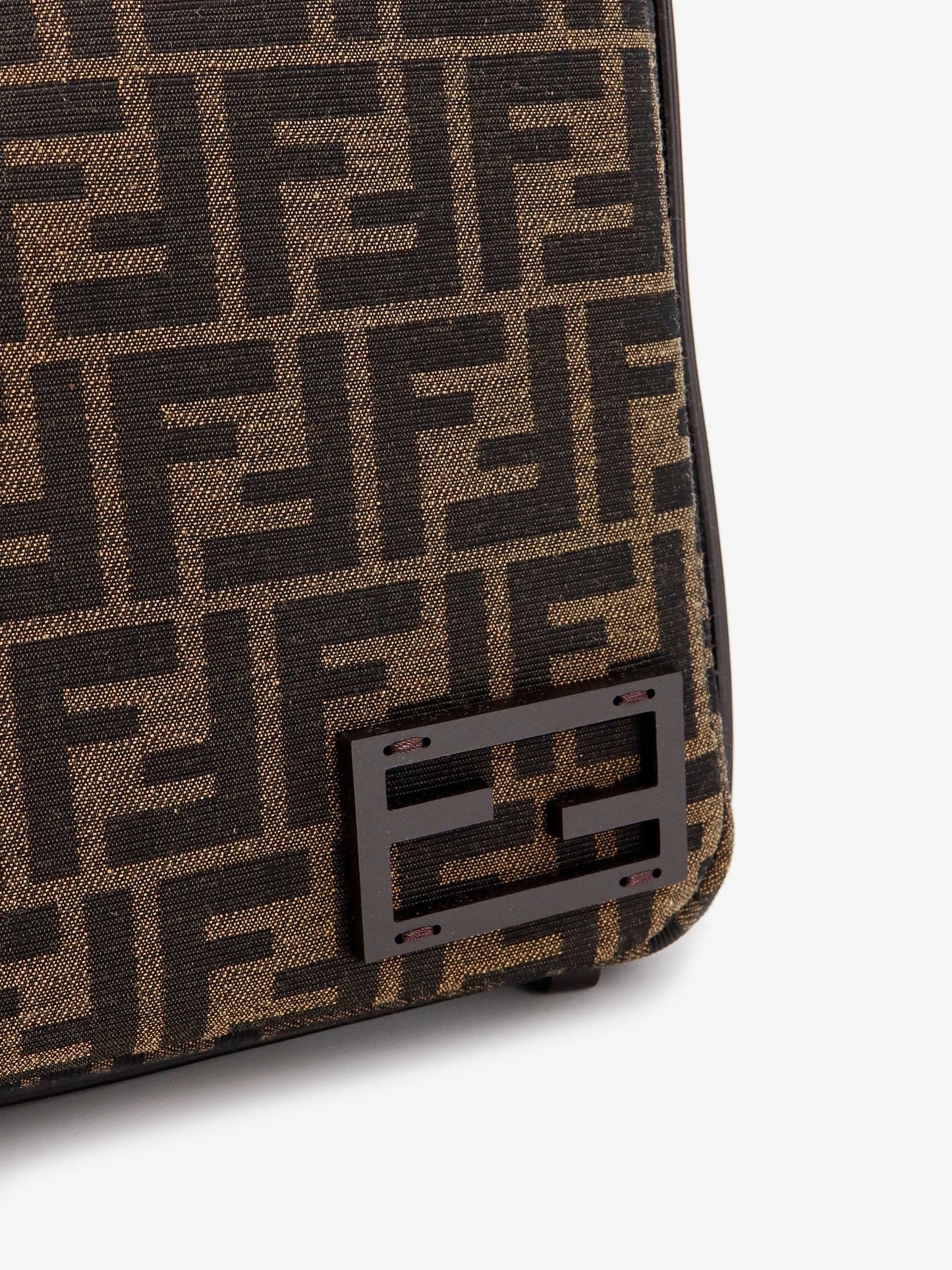 Simply Medium FF Jacquard Fabric crossbody bag