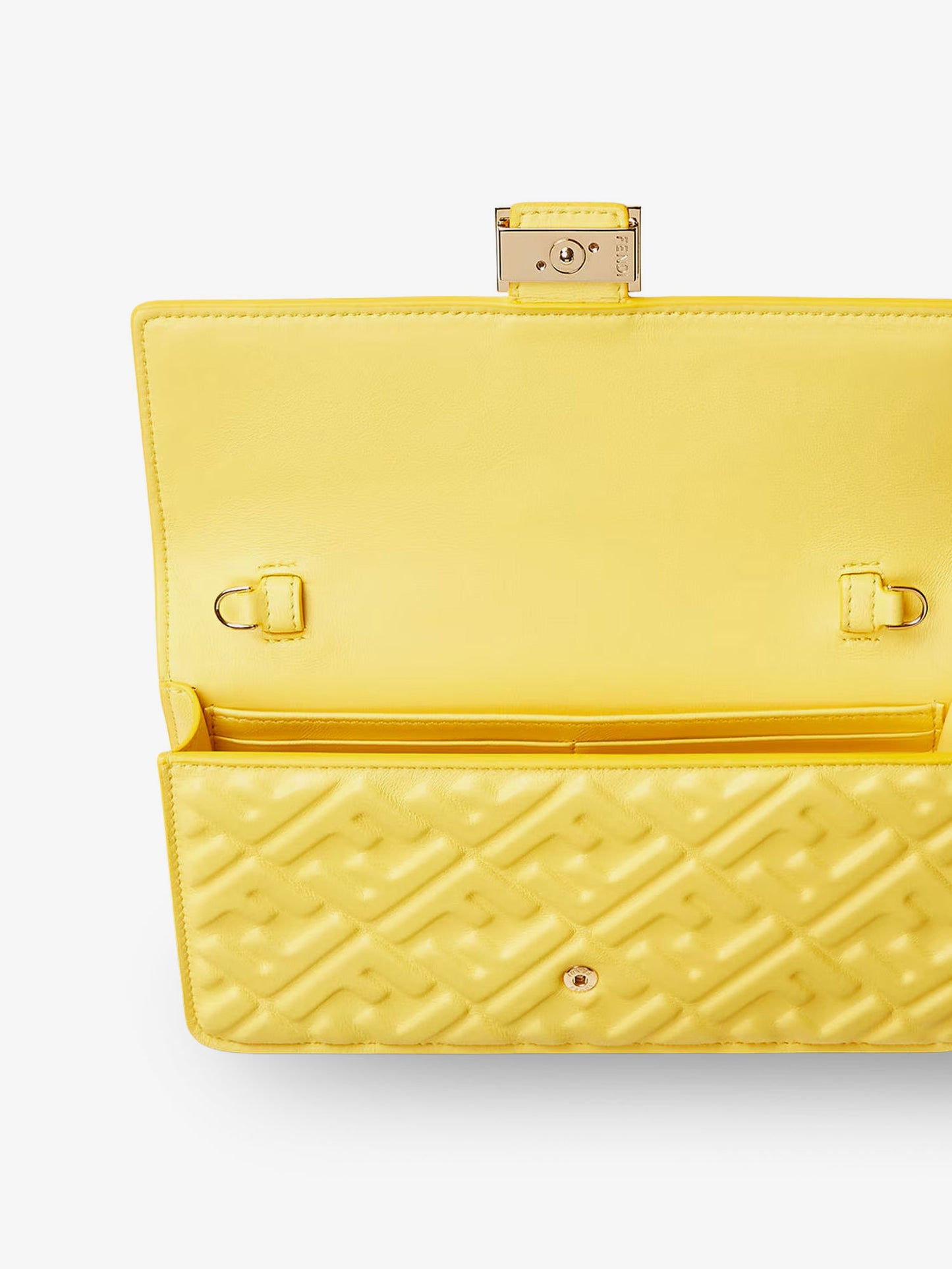Borsa Wallet On Chain Baguette in pelle