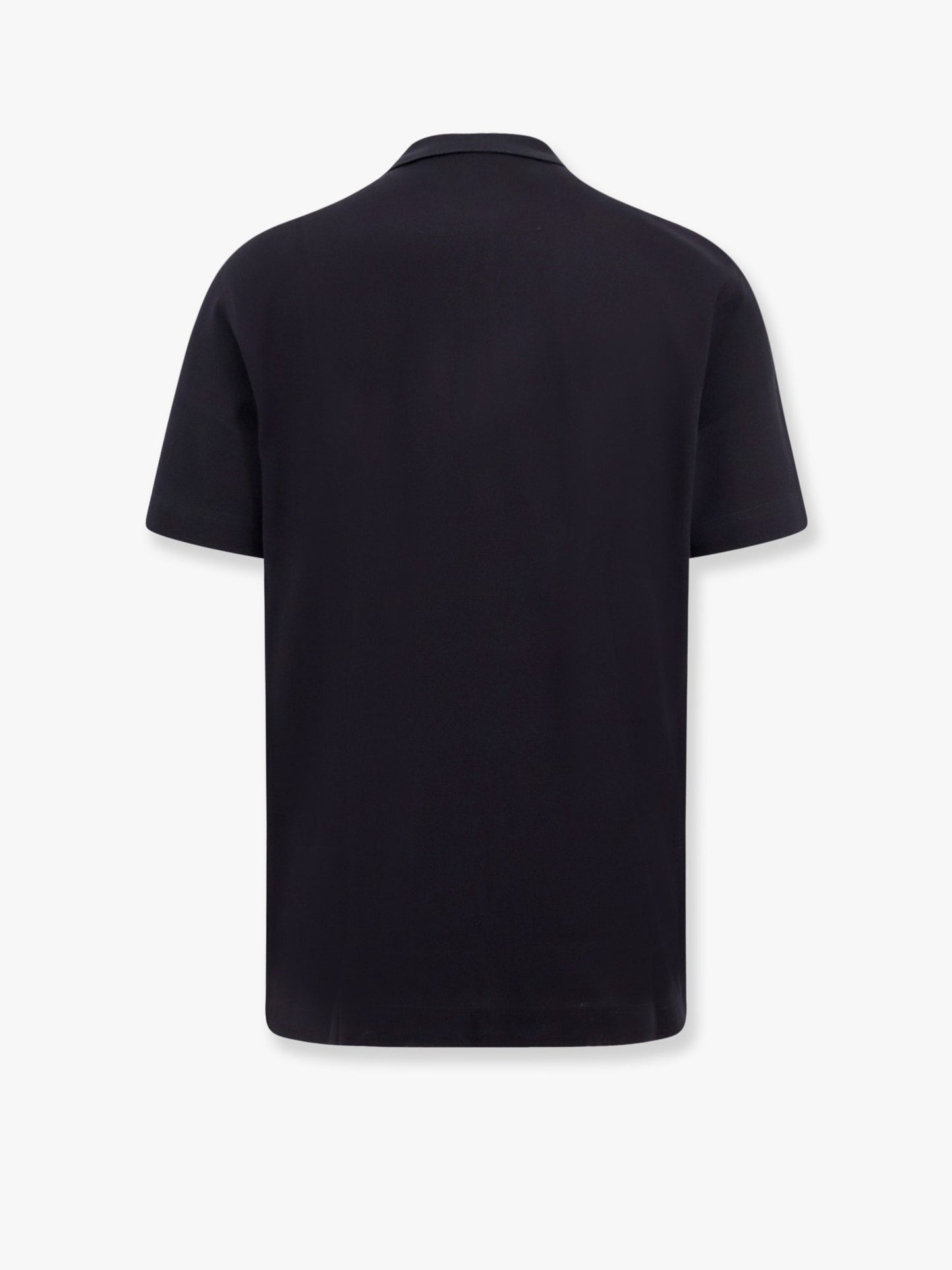 Piqué cotton polo shirt with 4g embroidery