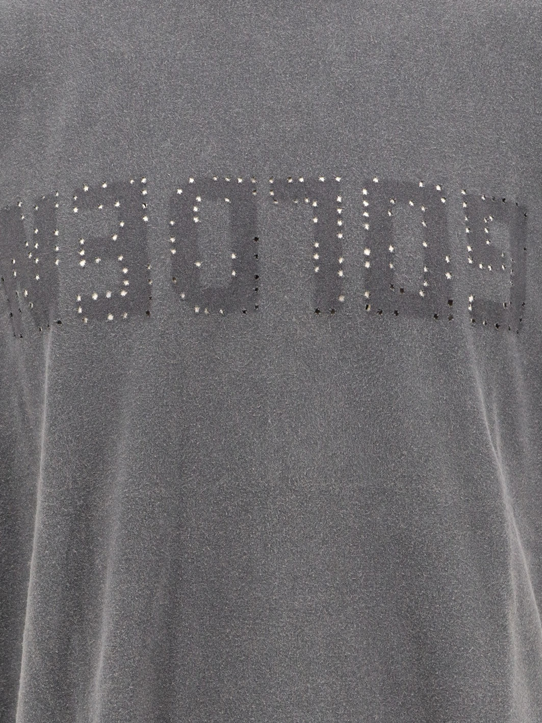 T-shirt in cotone Distressed