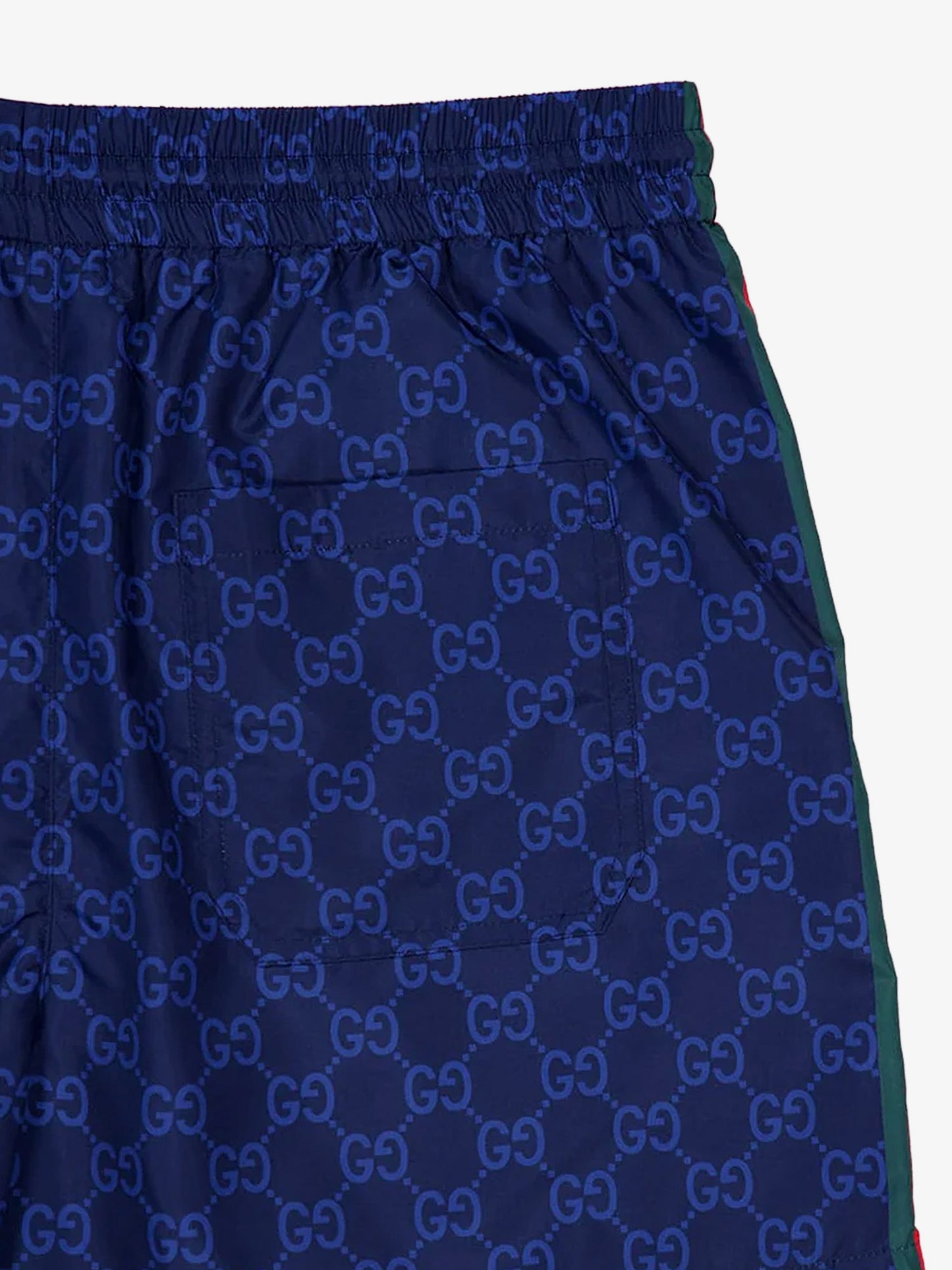 GG nylon swim trunks