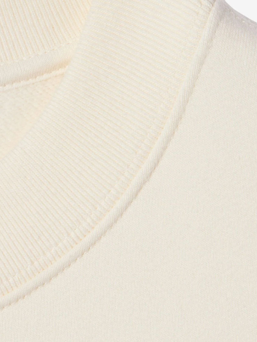 Brushed cotton jersey sweatshirt
