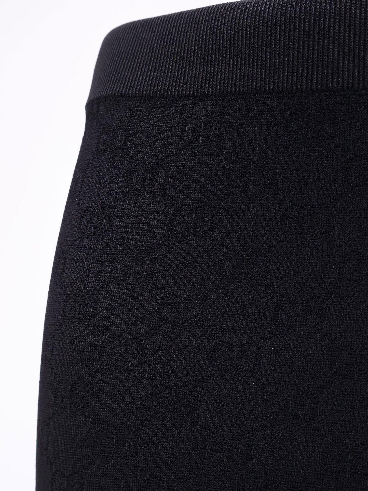 Viscose blend leggings with all-over GG motif
