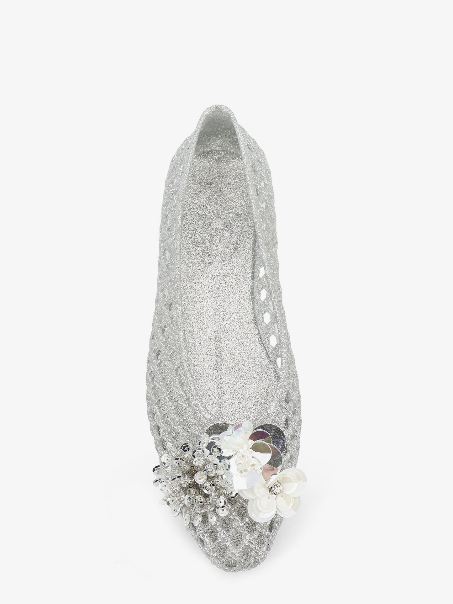 Ballerine in PVC glitter