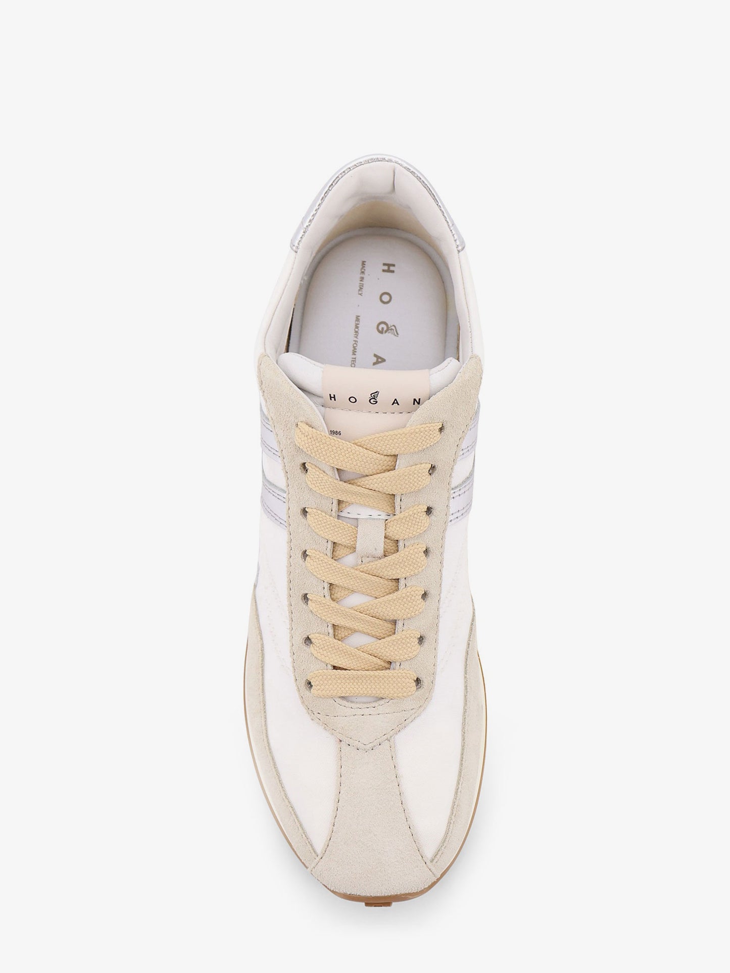Sneakers in nylon e suede