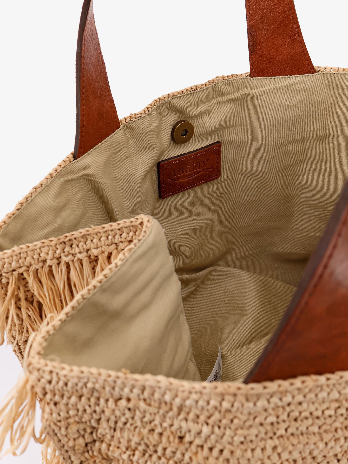 Onja raffia shoulder bag