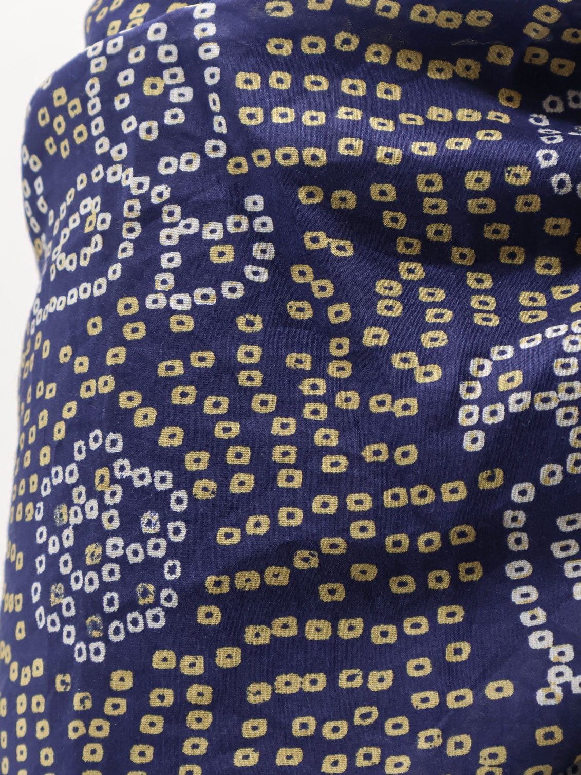 Lucilia cotton and silk blend pareo scarf