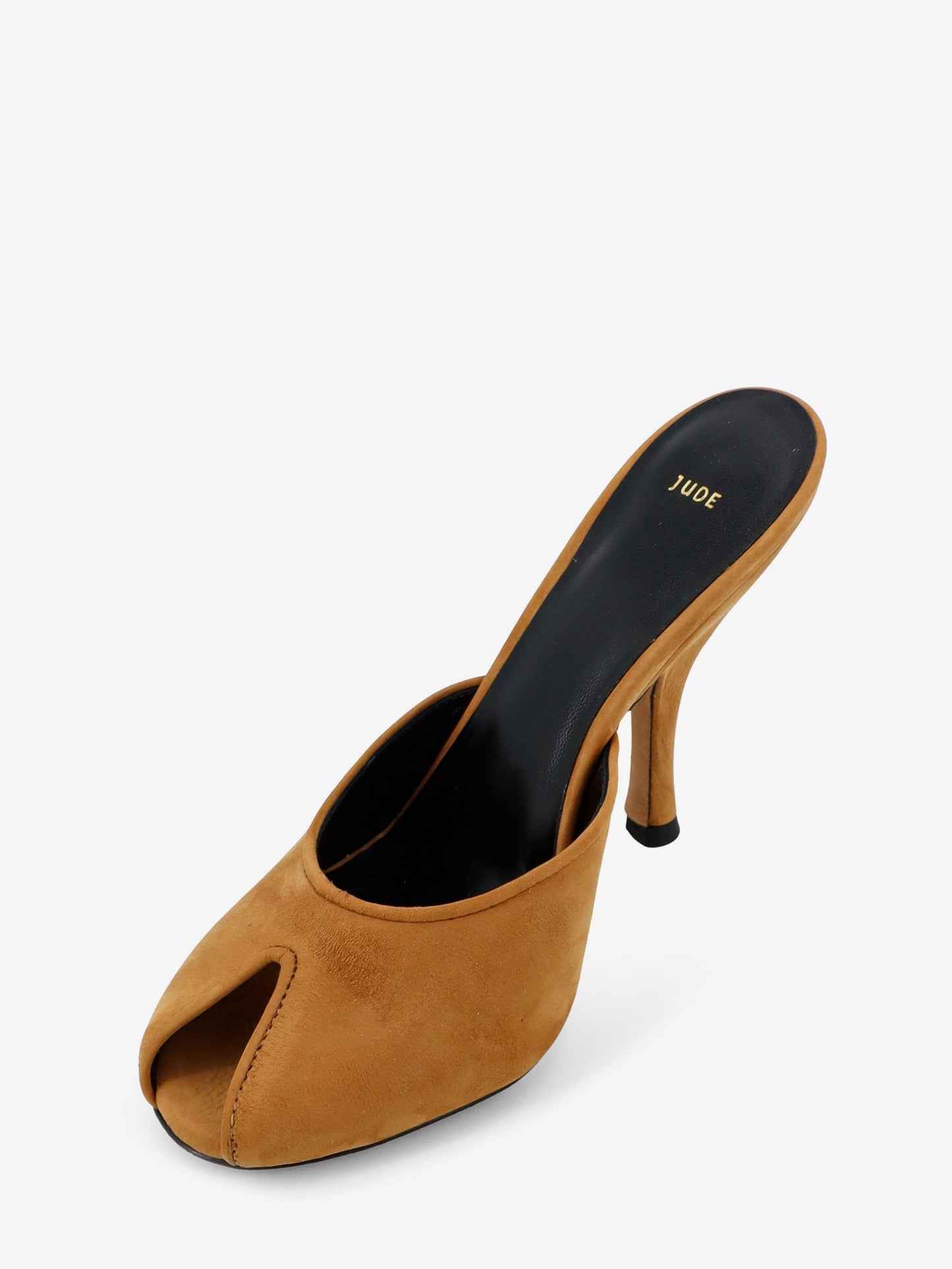Suede Date Mule Sandals