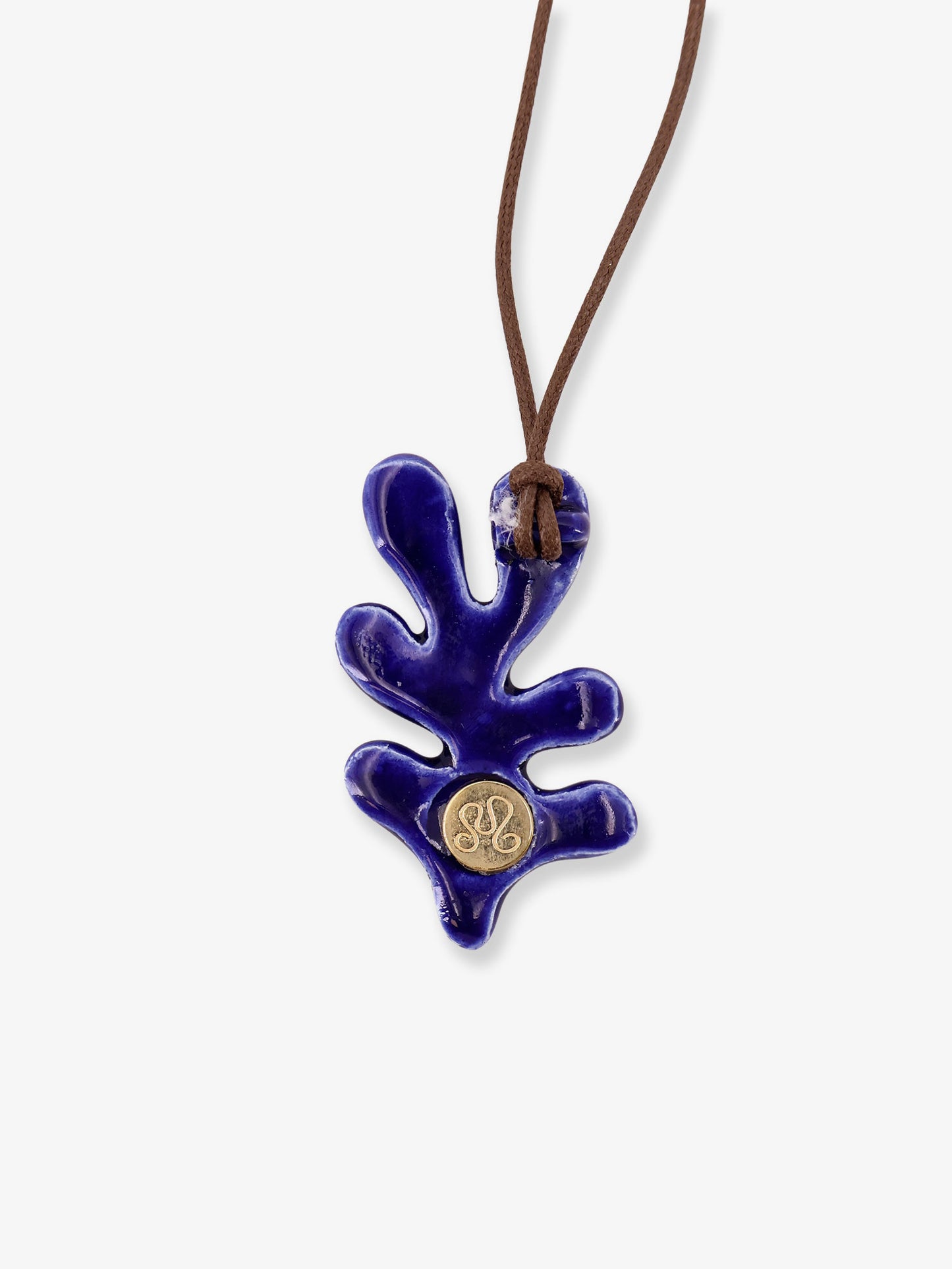 Collana Corallo in ceramica invetriata