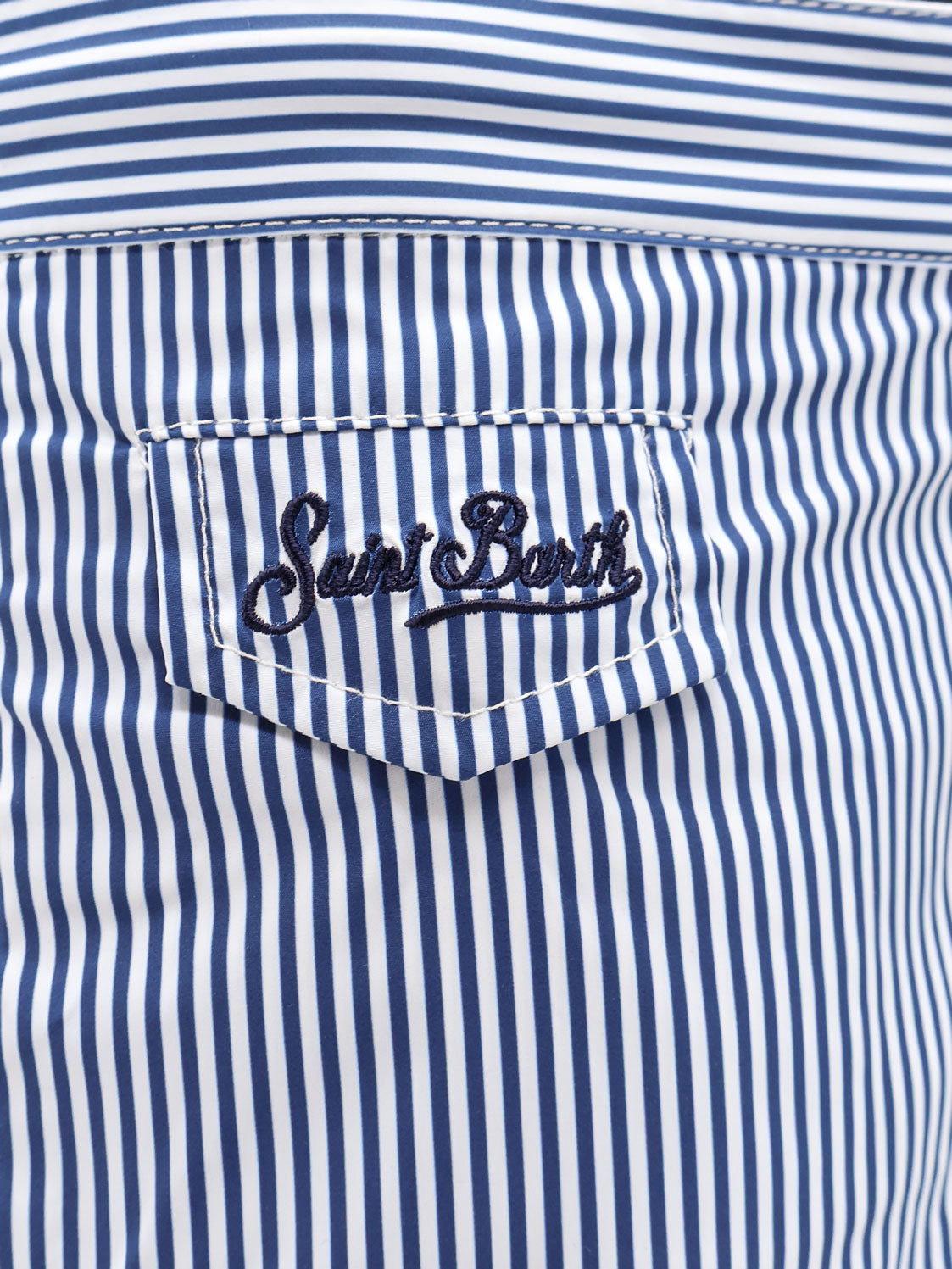 Harrys nylon swim shorts with striped print