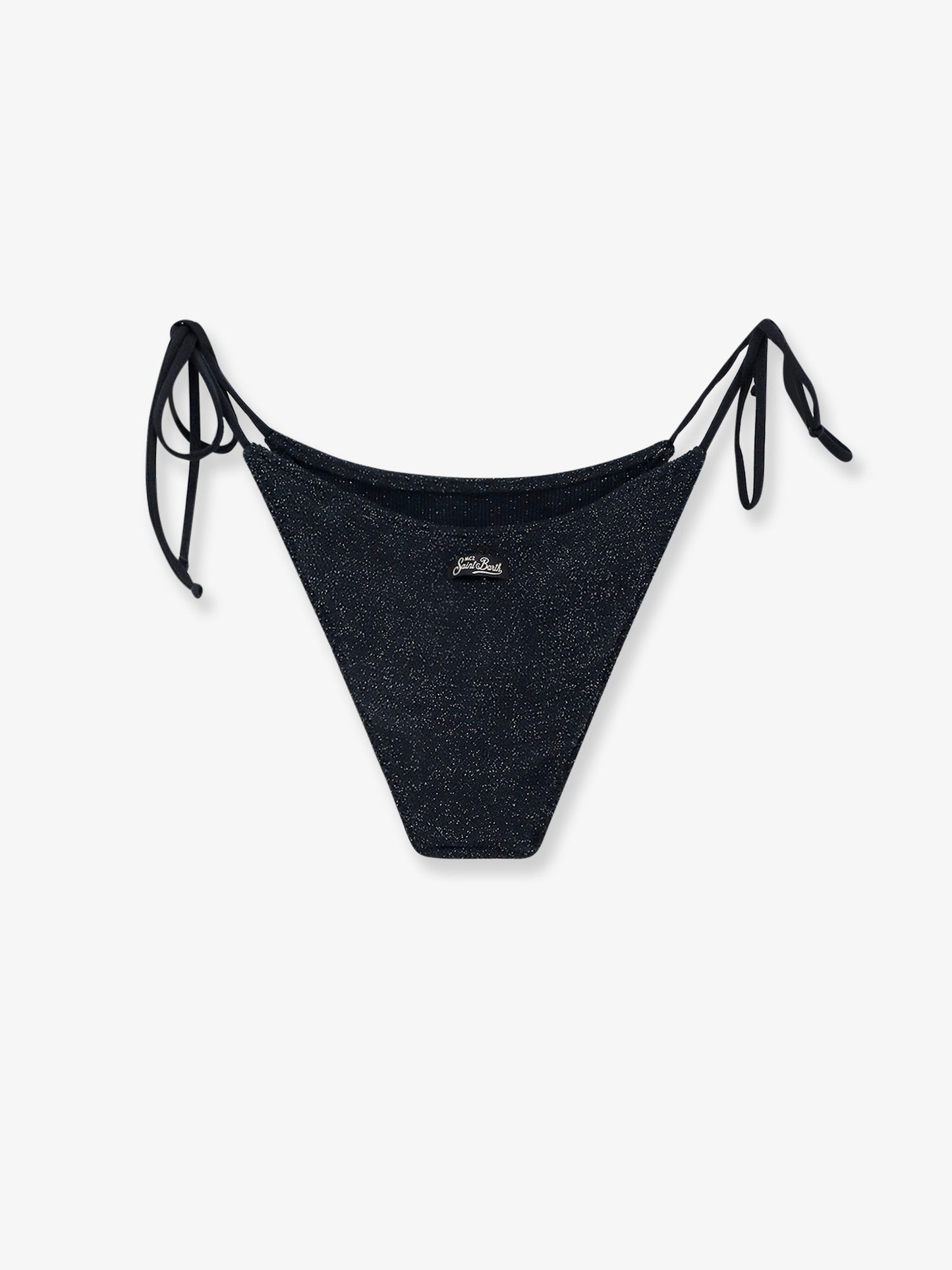 Virgo Crinkle Lurex Bikini Top