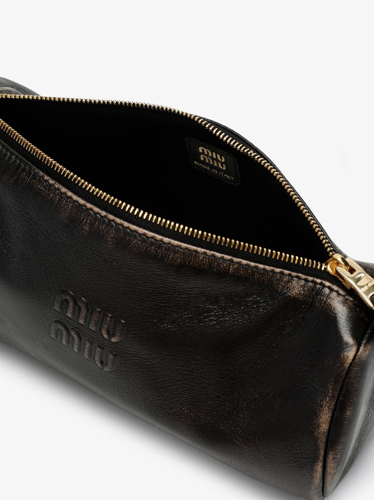 Leather Mini Aviator crossbody bag