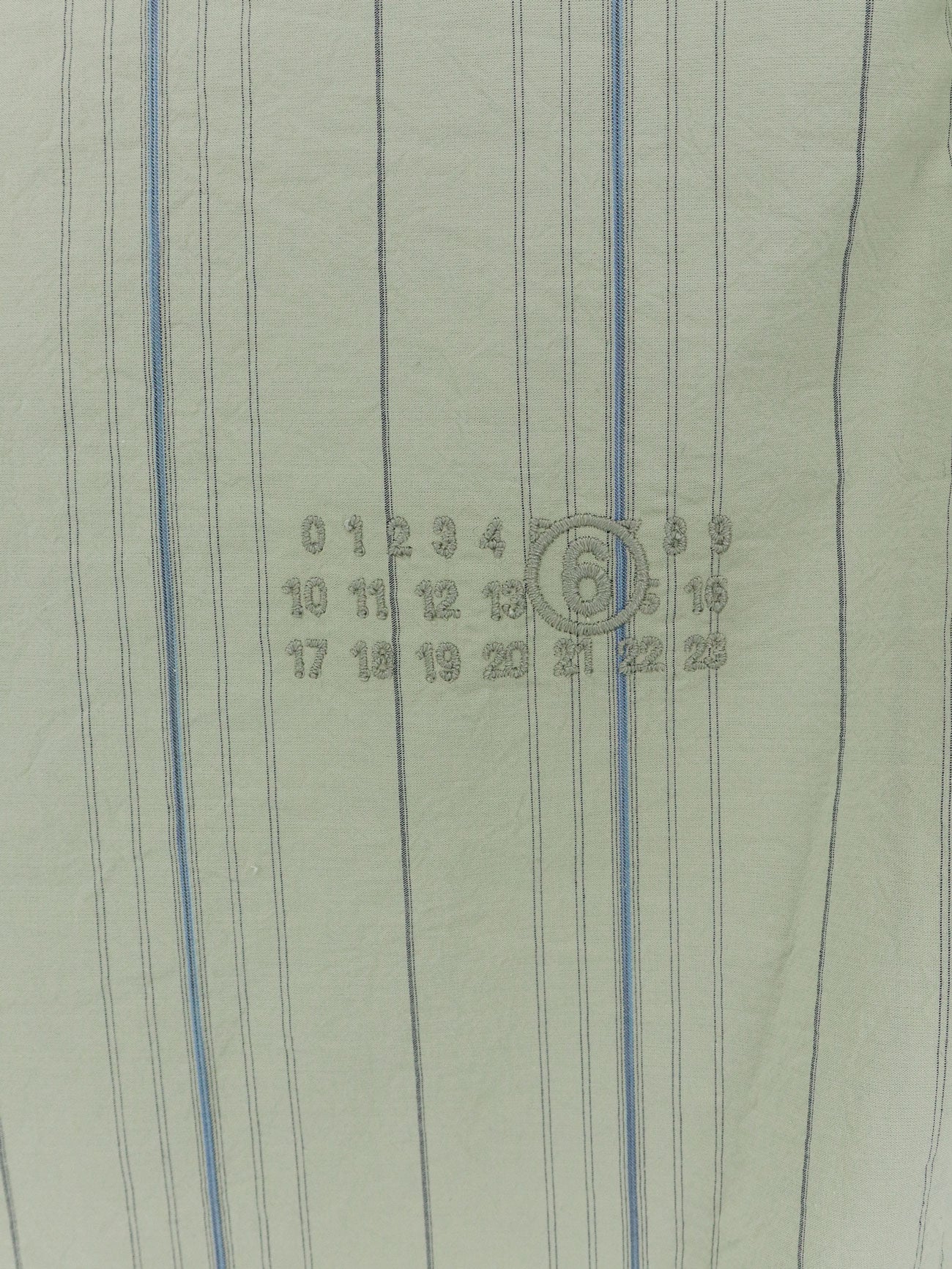 Camicia in cotone a righe