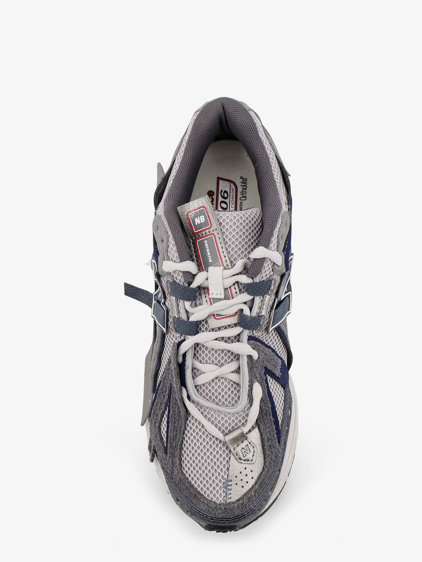 U19064 mesh sneakers with suede inserts