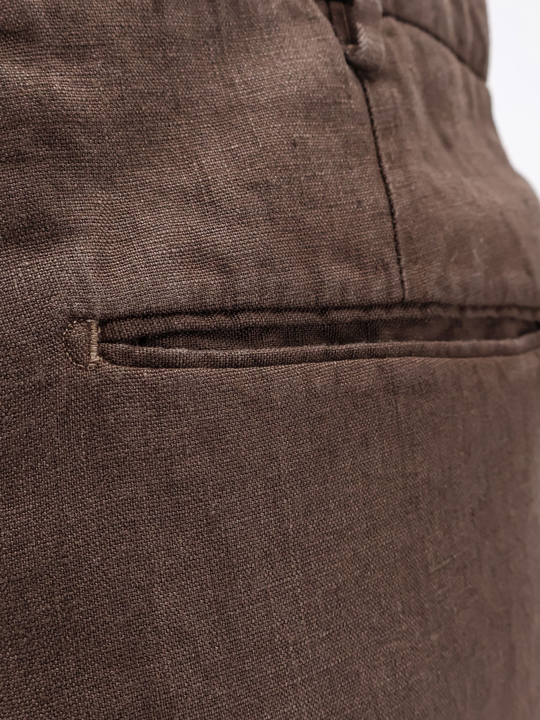 Clark-Fu linen trousers