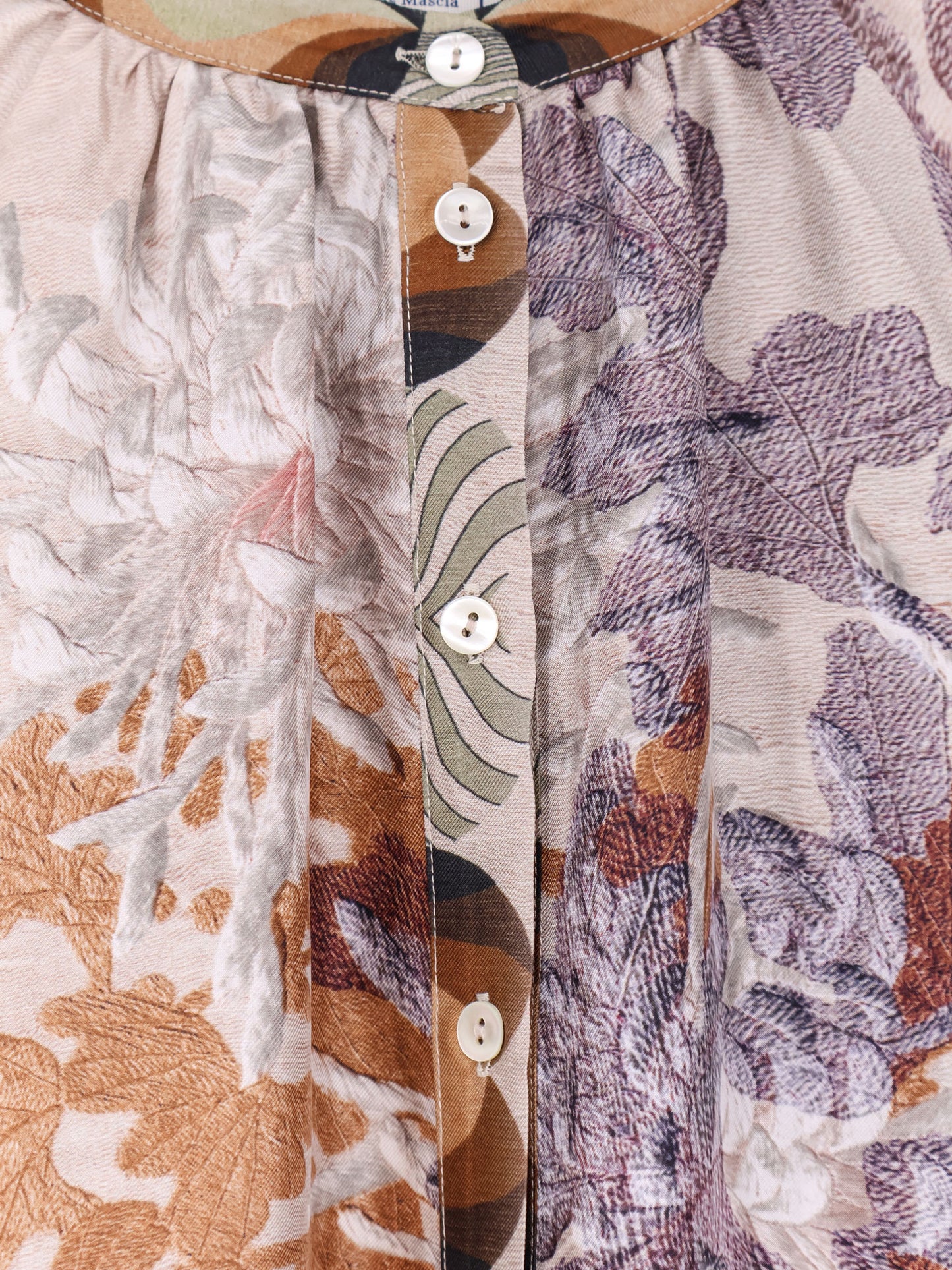 Aloe long silk dress