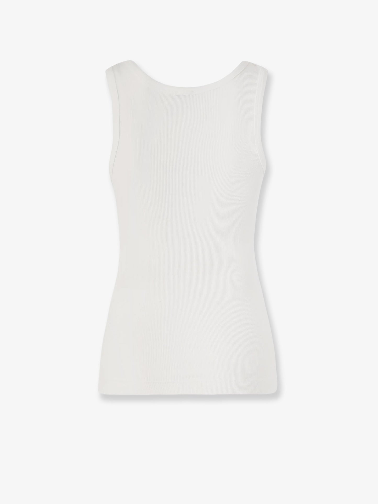 Calcolatore Cotton tank top with Love Birds logo on the front
