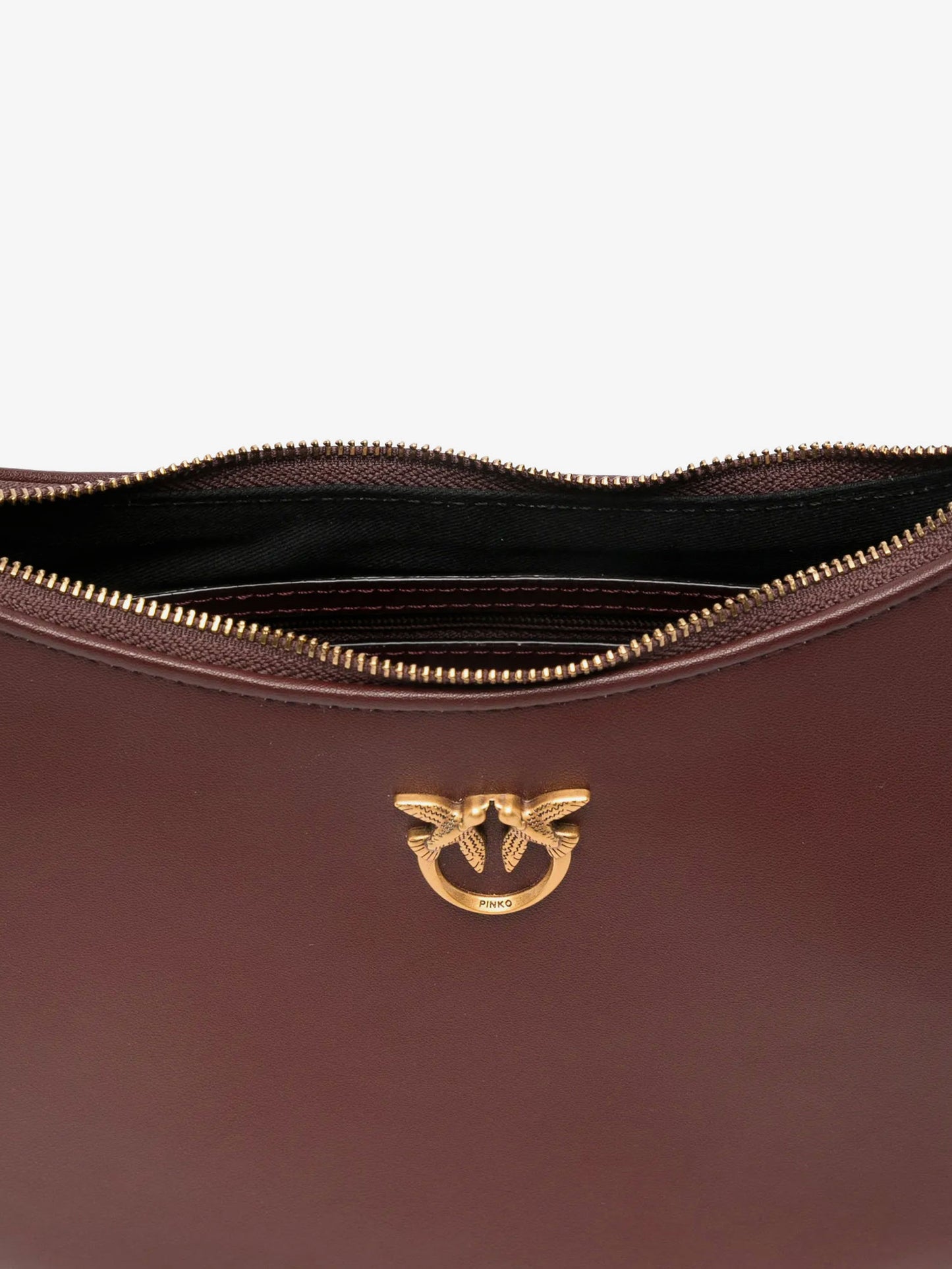 Half Moon Mini leather crossbody bag