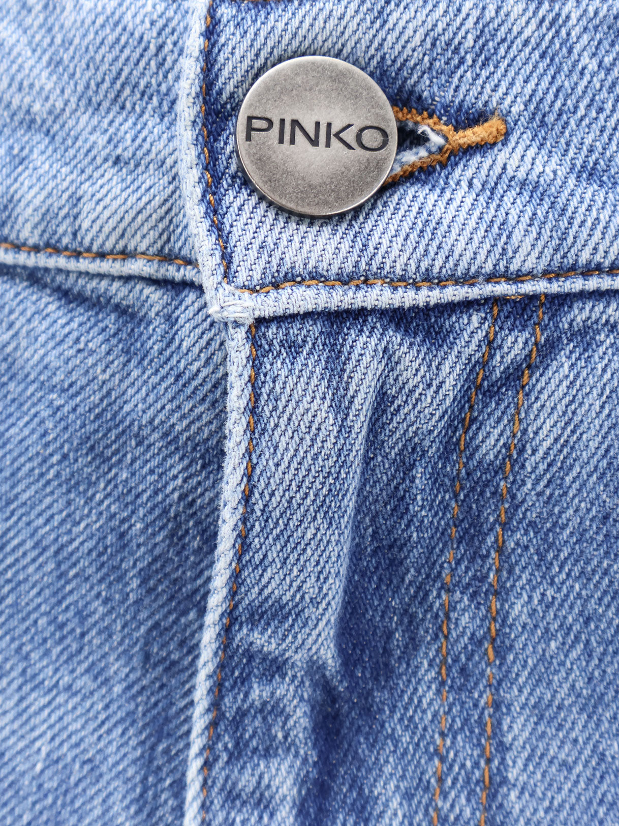 Blue denim jeans