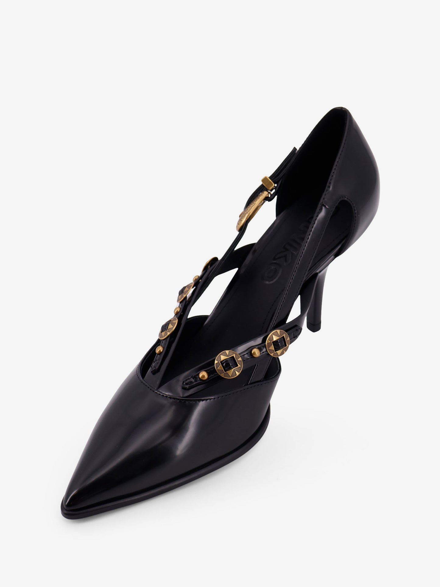 Lady leather pumps