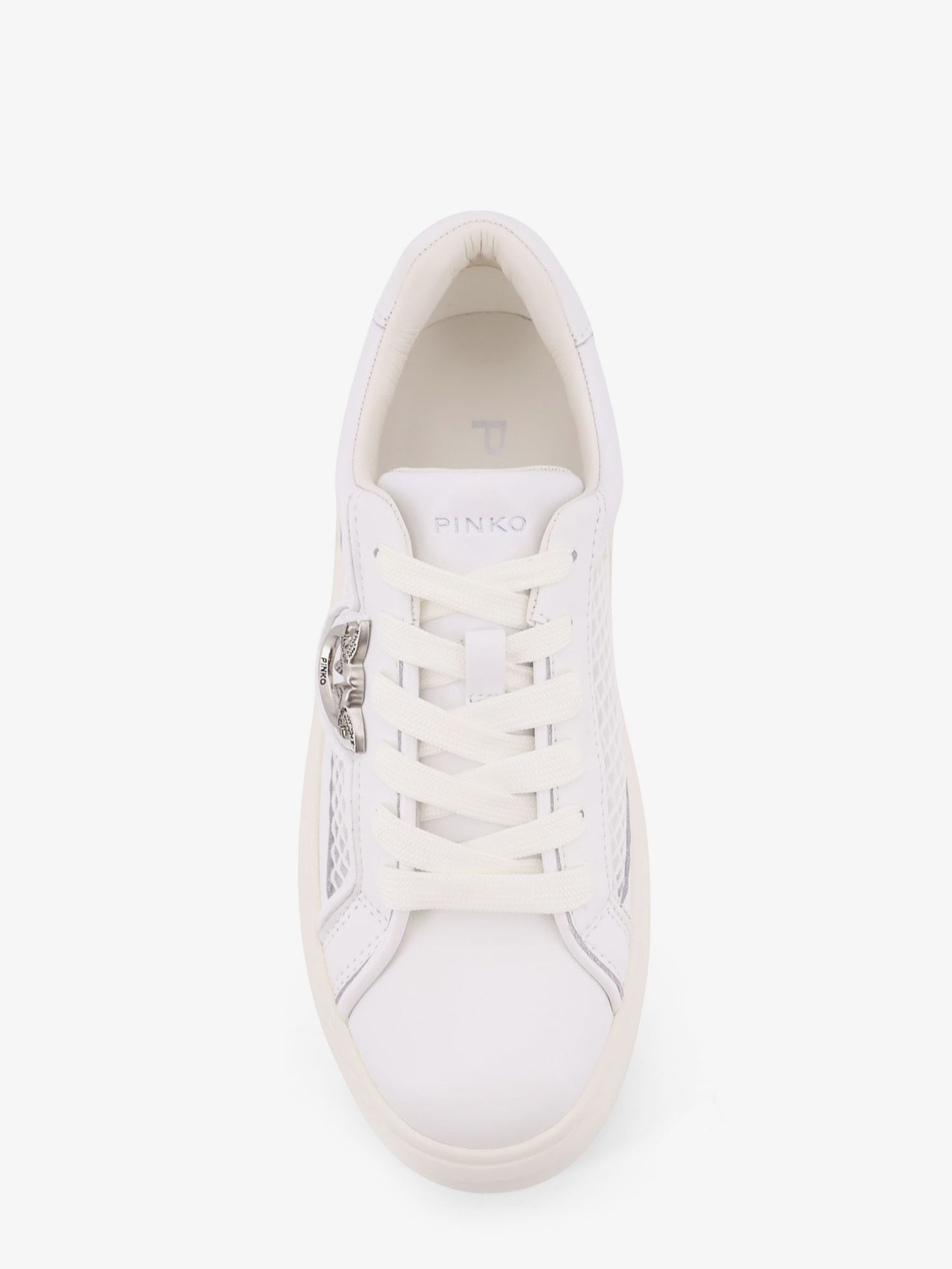 Sneakers Yoko in pelle con inserti in mesh