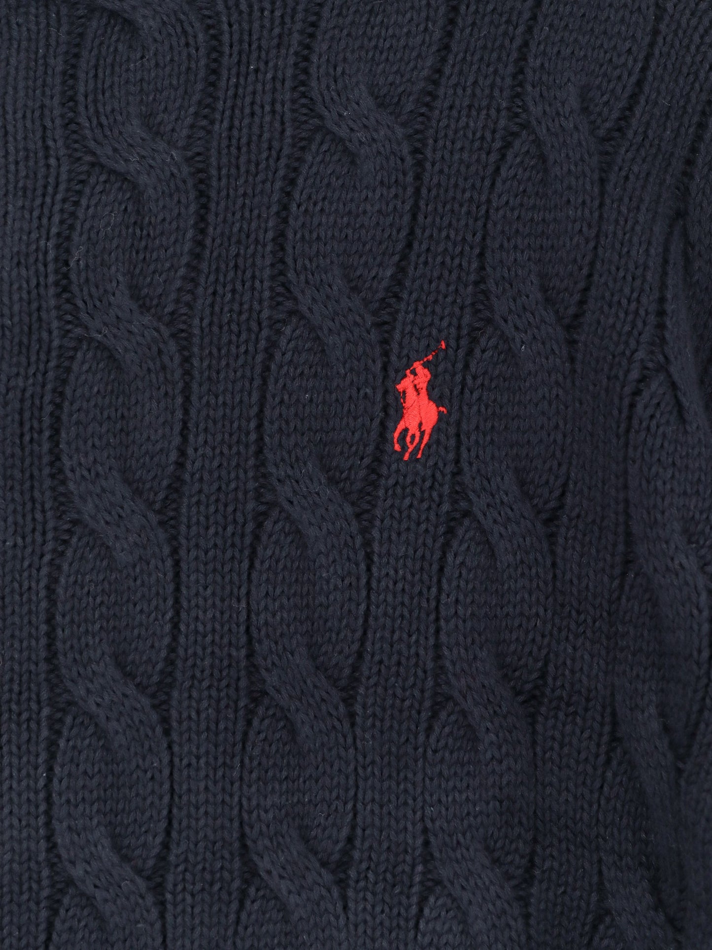 Maglia in cotone con logo in contrasto