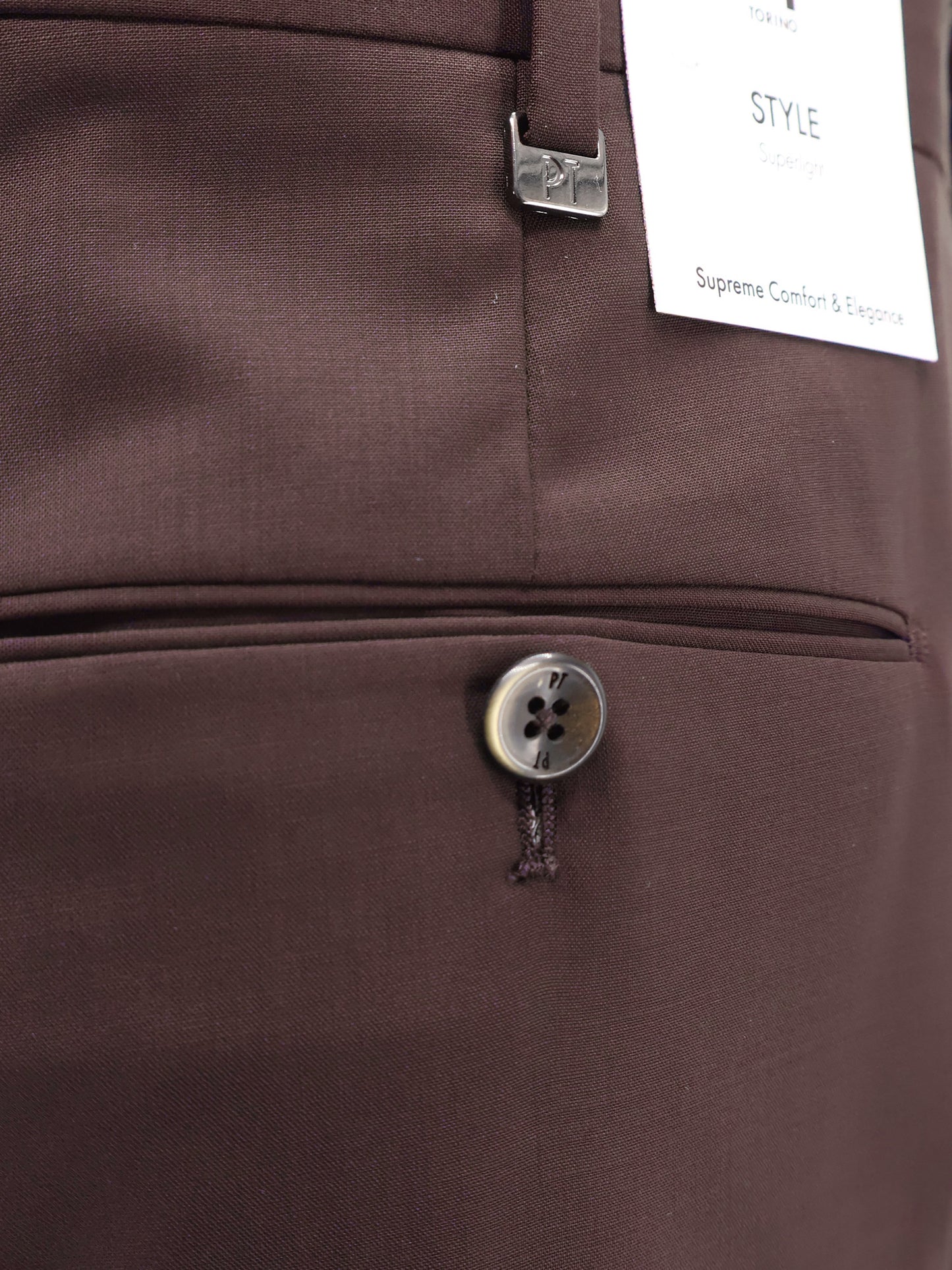 Virgin wool trousers