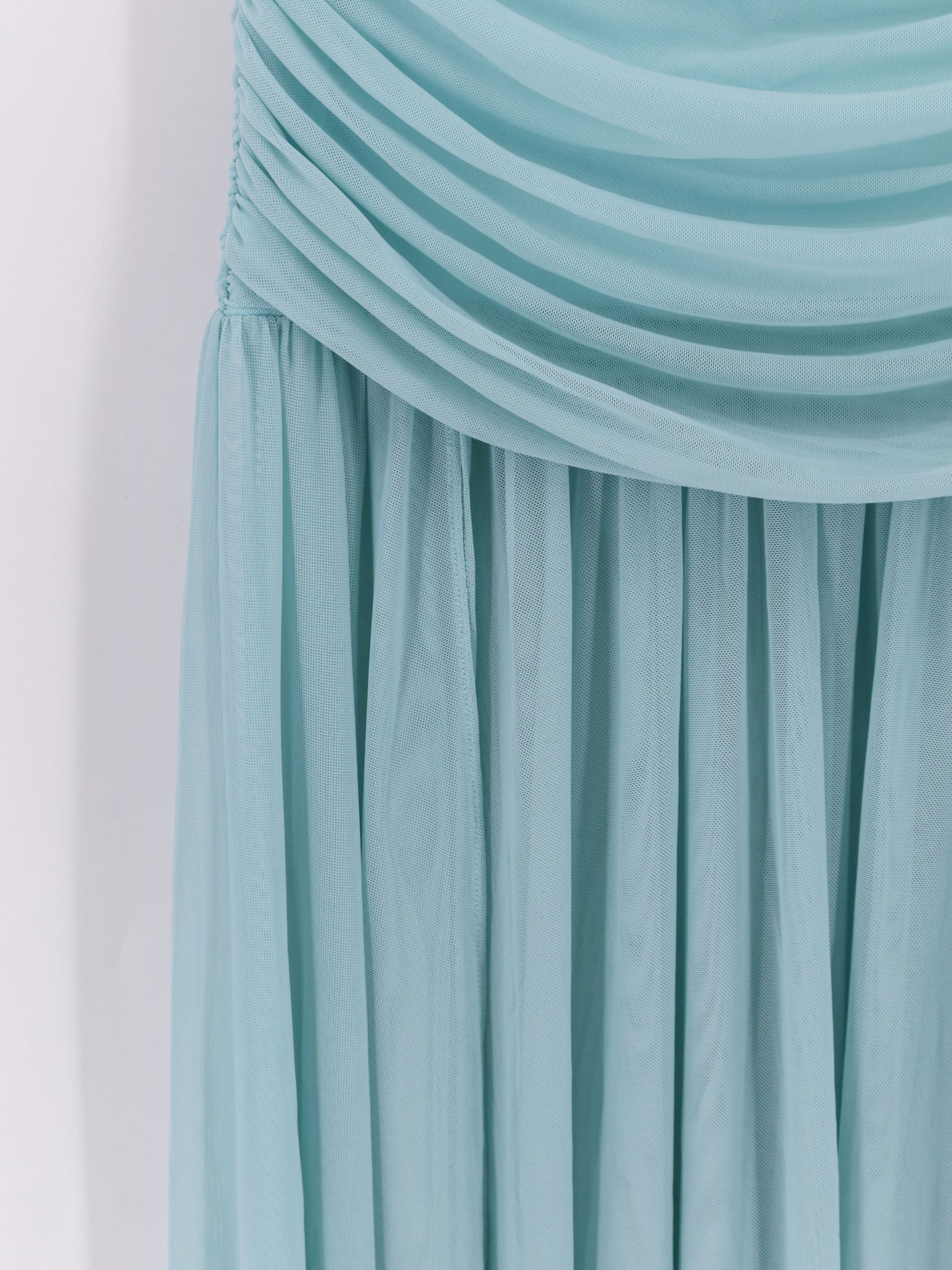Stretch fabric Adele long dress