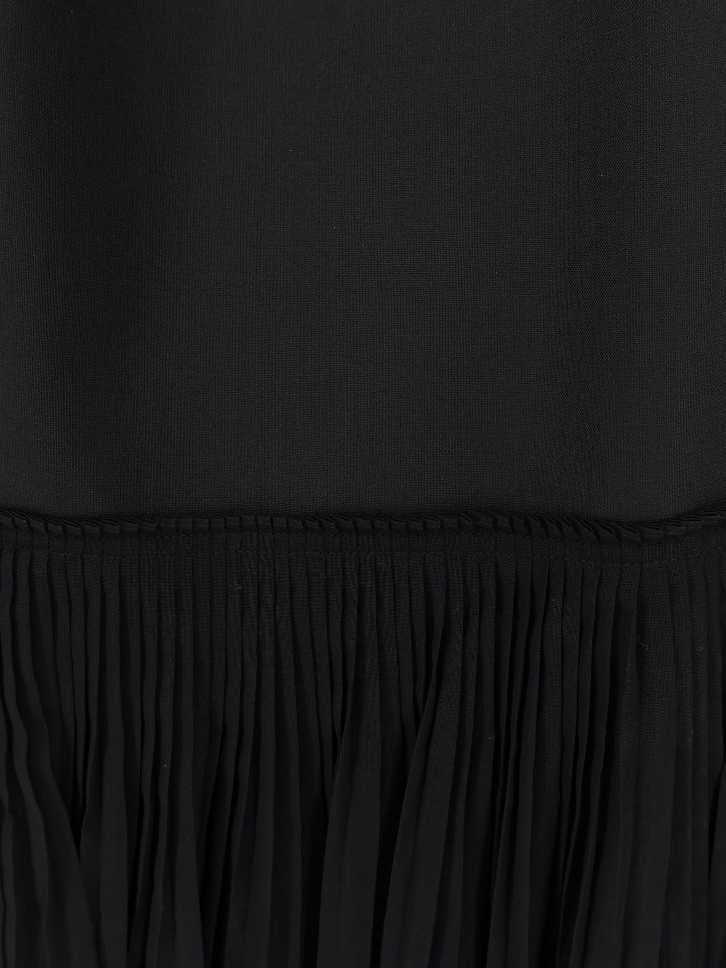 Vestito lungo plissettato