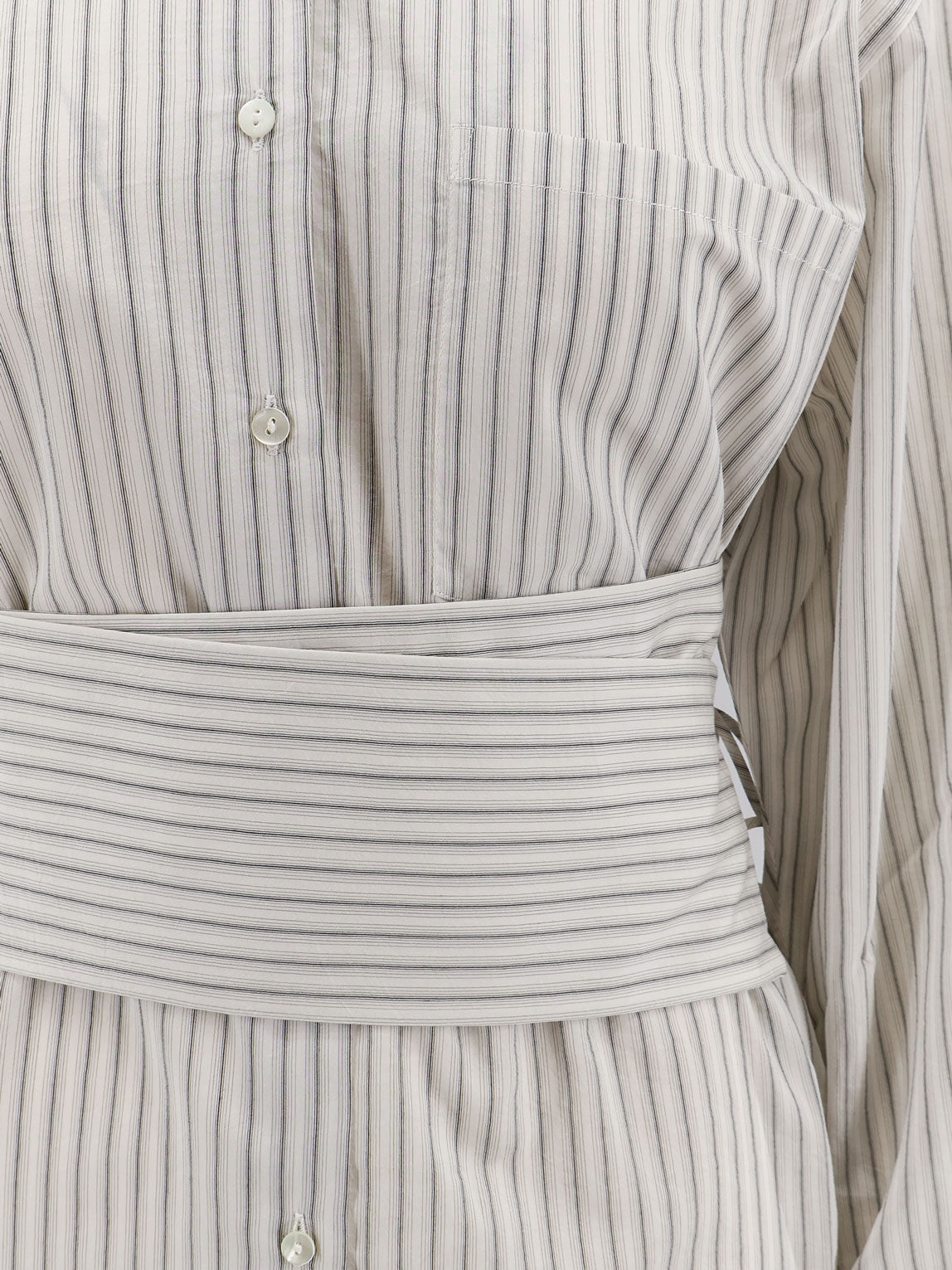 Silk and cotton blend shirt