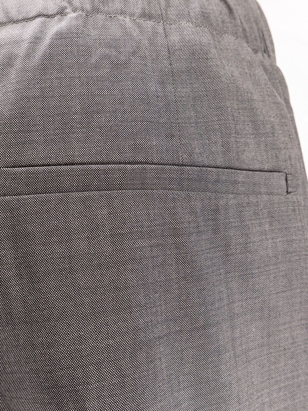 Melange wool trousers