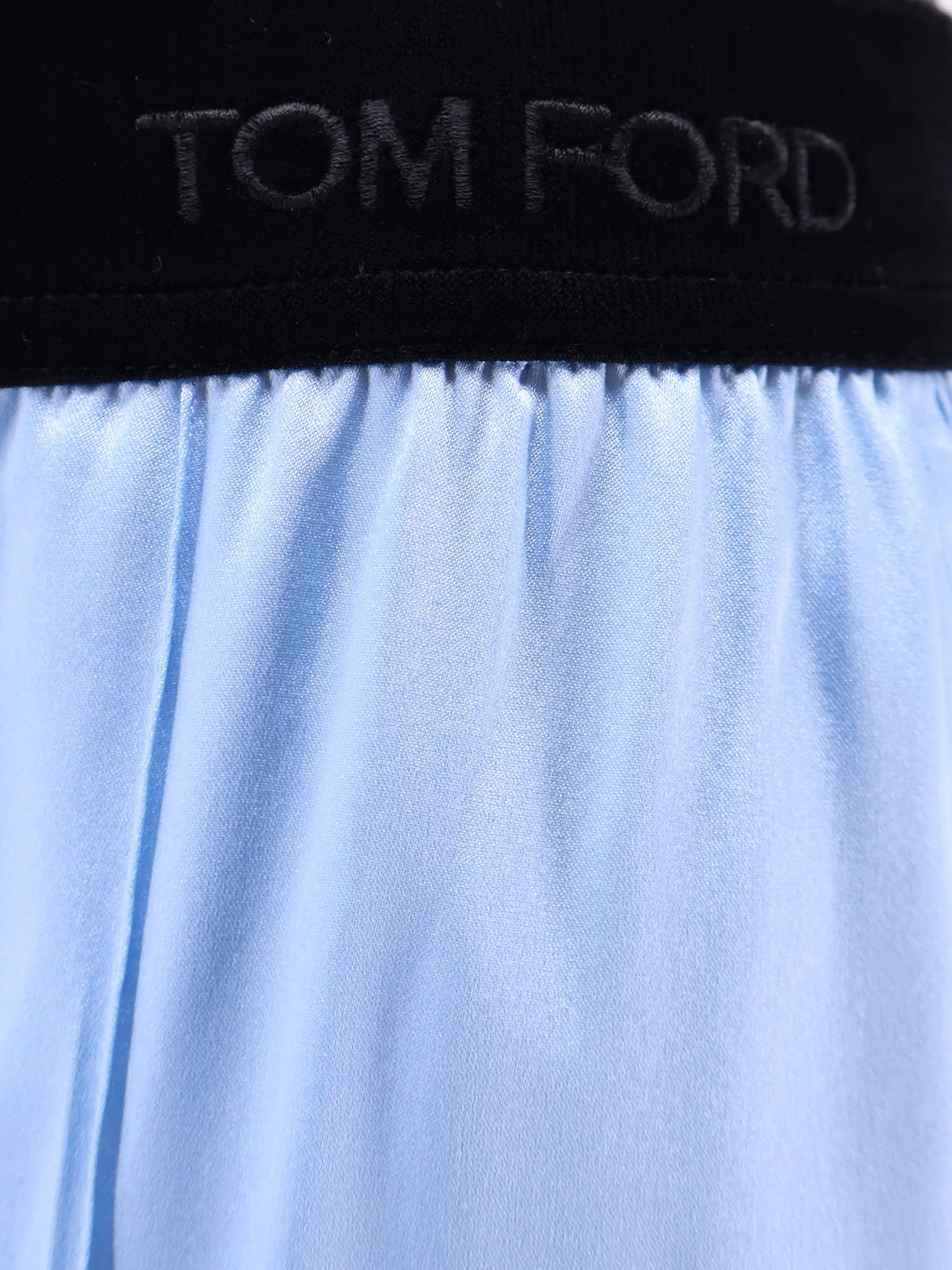 Pantaloni Pigiama in satin stretch