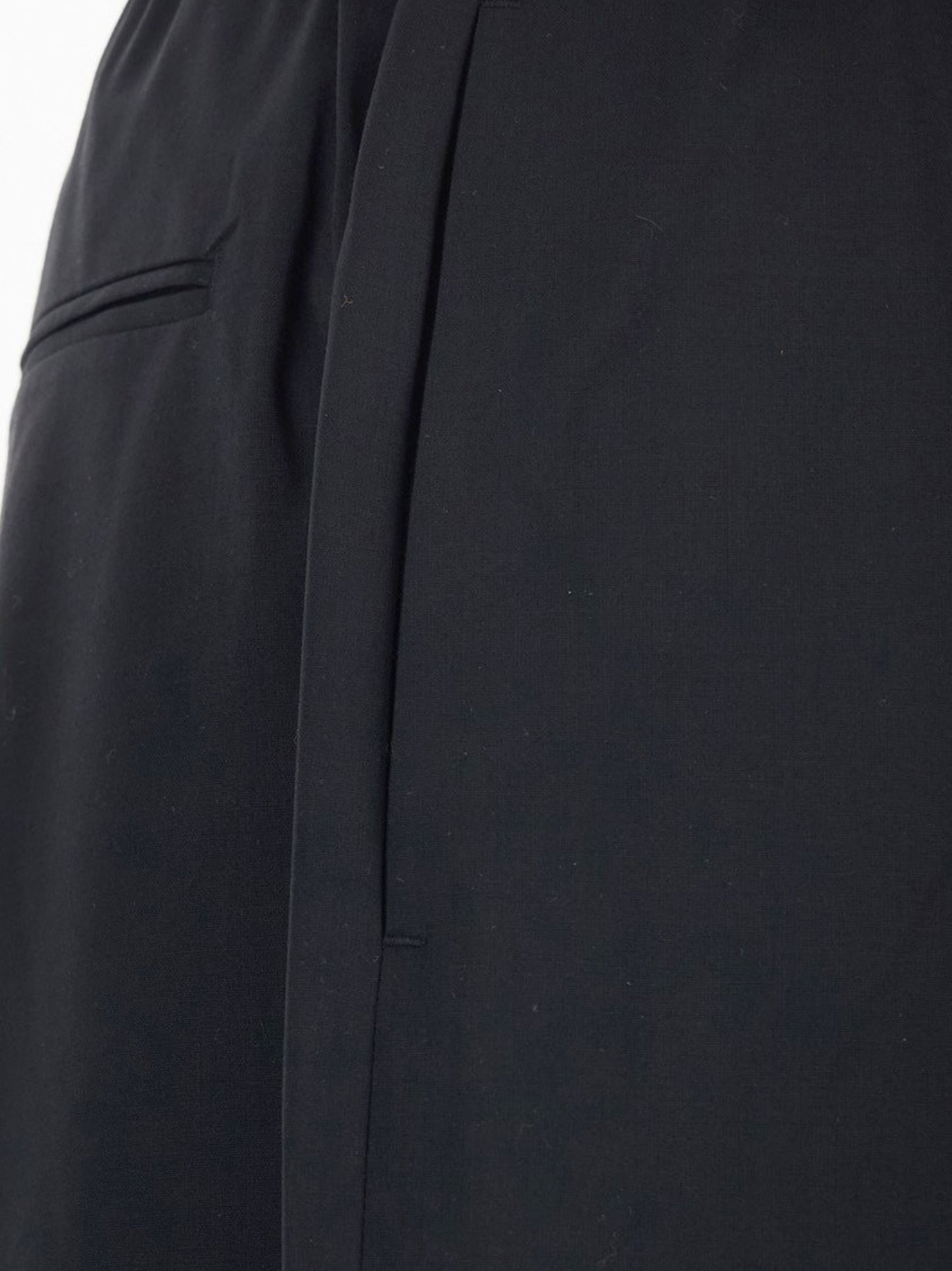 Wool blend trousers