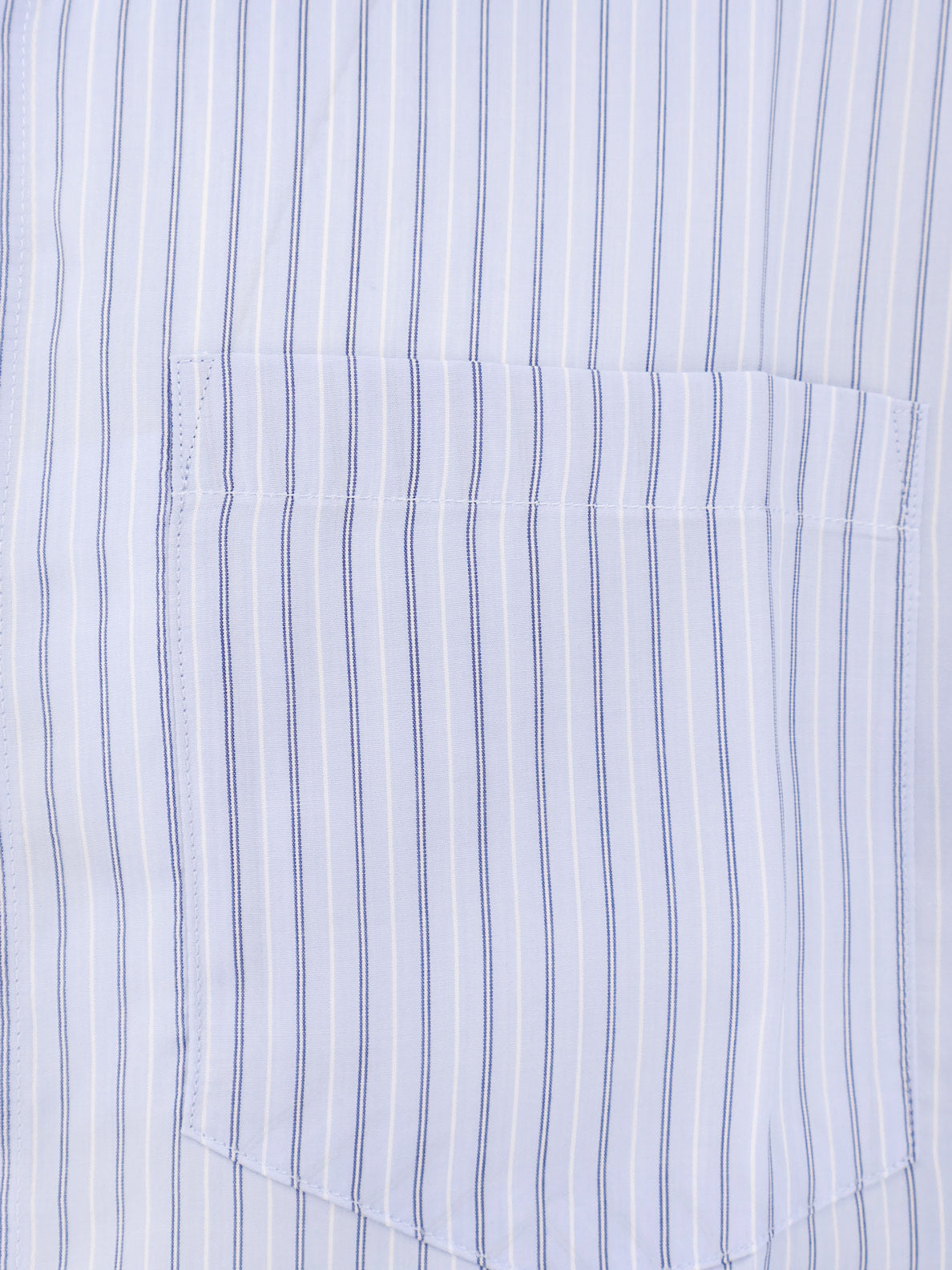 Lyocell shirt with striped motif