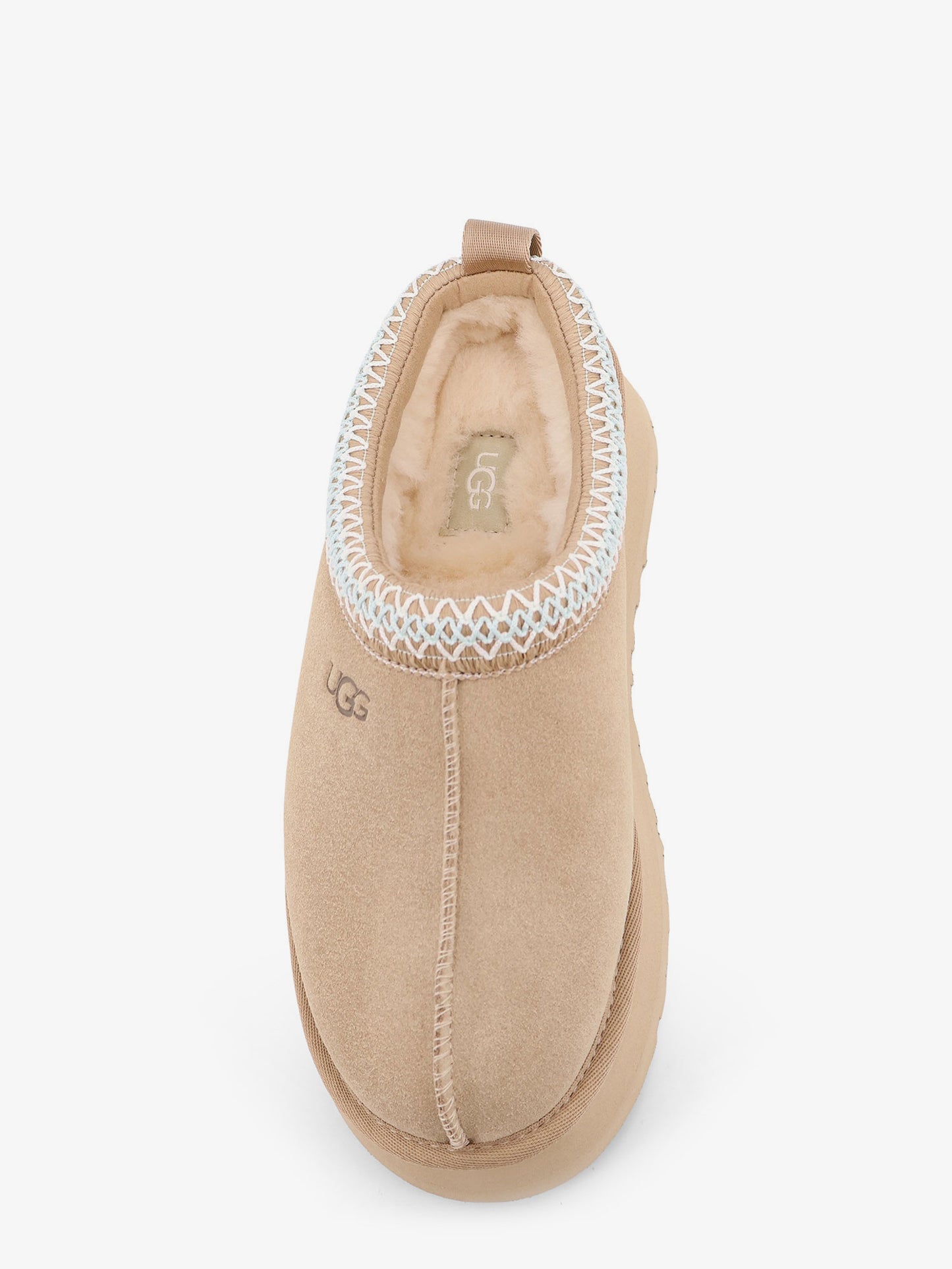 W Tazz suede sandals with engraved logo