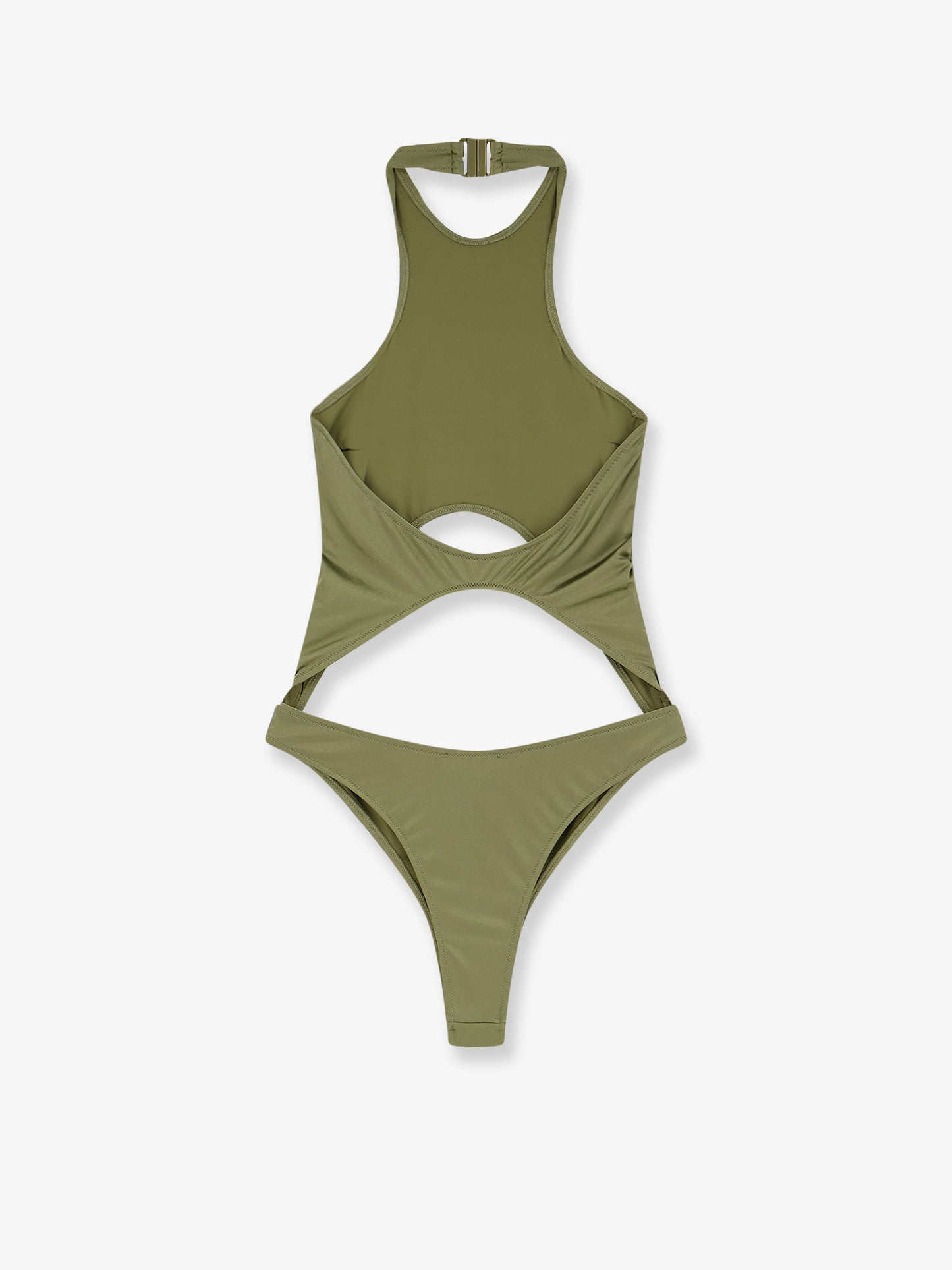 Nylon one-piece swimsuit