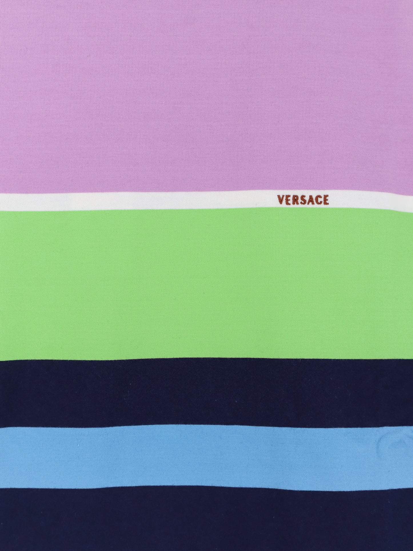 Multicolor stripes cotton sweatshirt