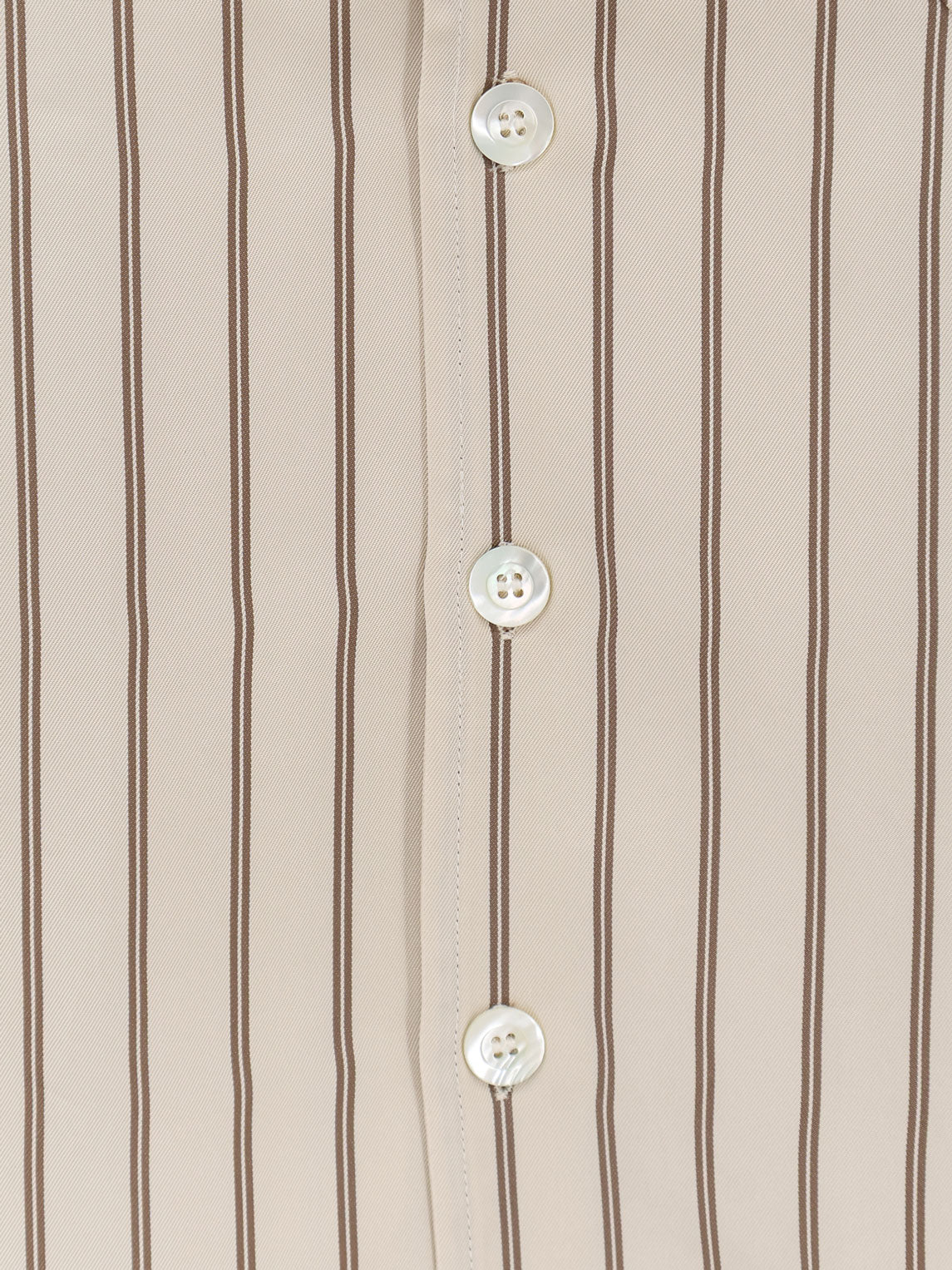 Viscose shirt with striped pattern