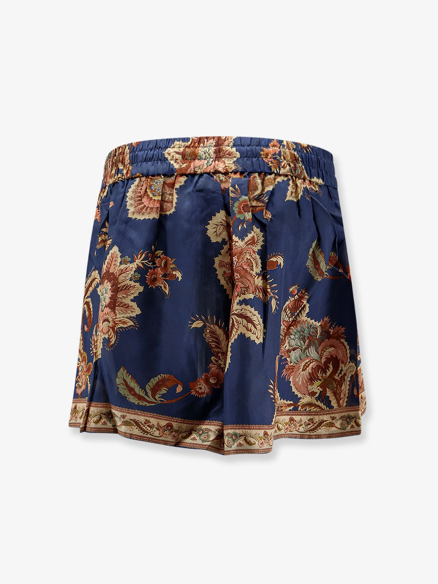 Aster Relaxed Silk Bermuda Shorts