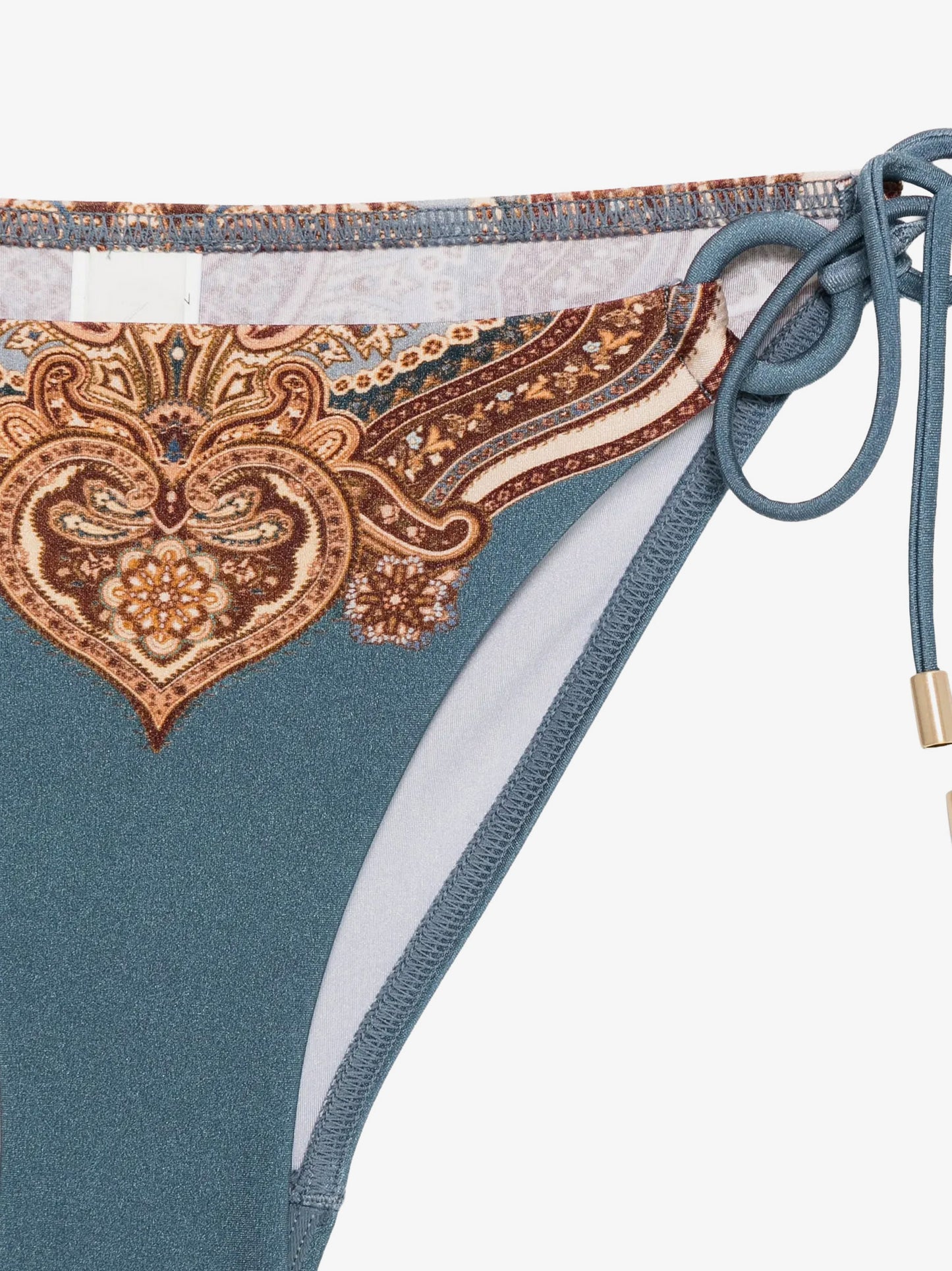 Mahon nylon bikini with paisley print