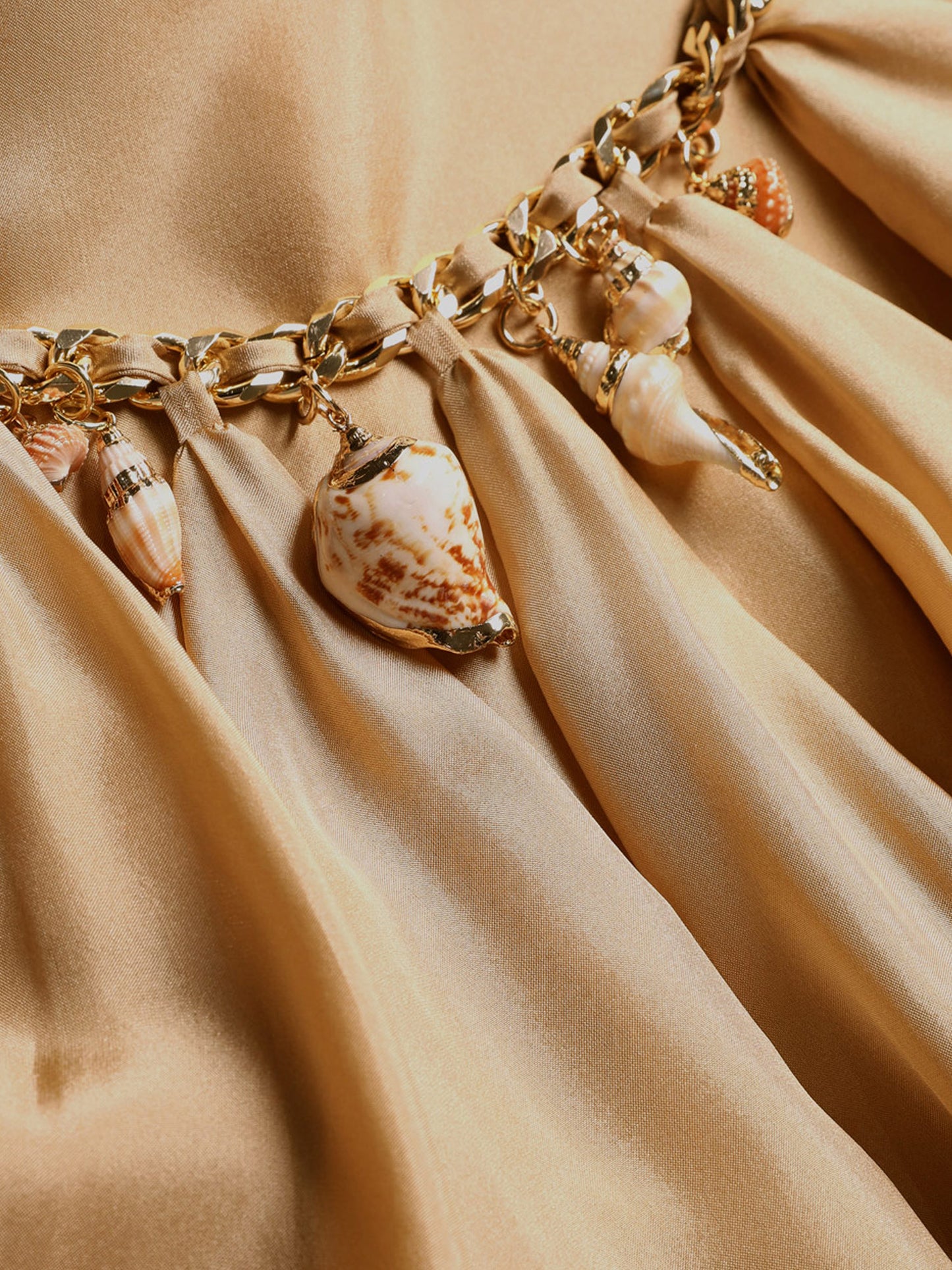 Mahon long silk dress