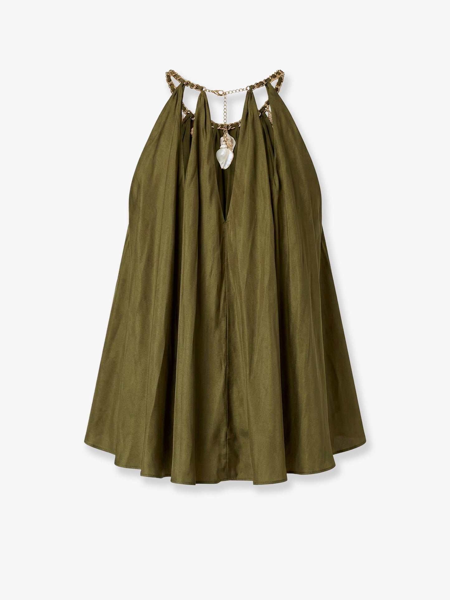 Mahon silk top